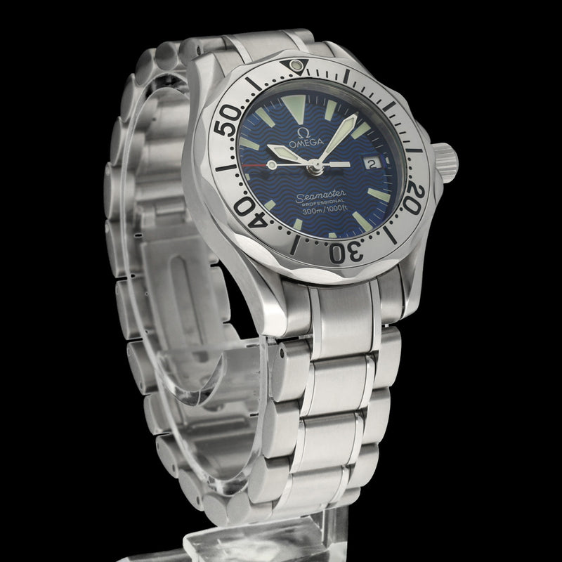 Omega Seamaster Diver 300 M 2285.80.00 - 1998 - Omega horloge - Omega kopen - Omega dames horloge - Trophies Watches