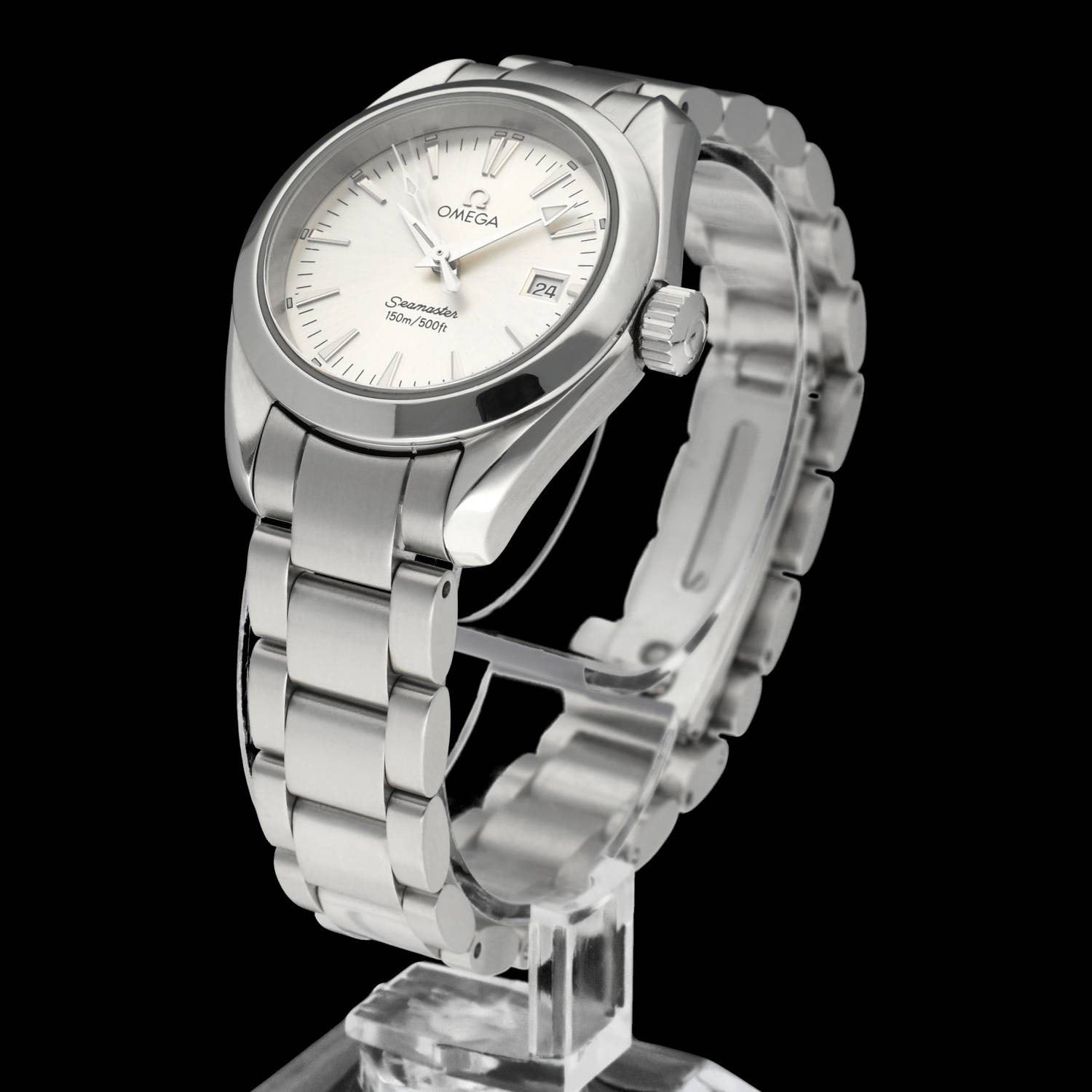 Omega Seamaster Aqua Terra 2577.30 - 2002 - Omega horloge - Omega kopen - Omega dames horloge - Trophies Watches