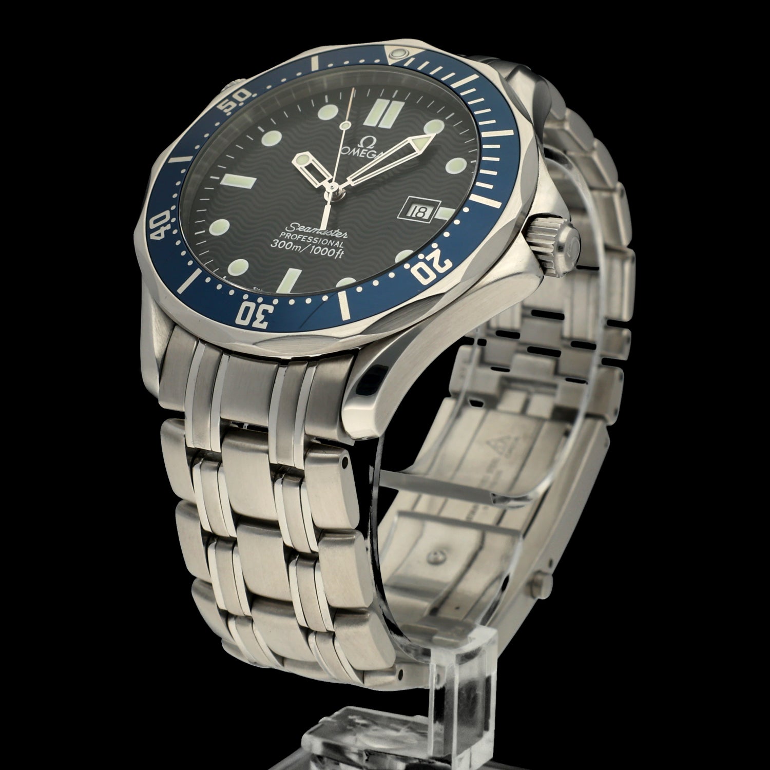 Omega Seamaster Diver 300 M 2541.80.00 - 1998 - Omega horloge - Omega kopen - Omega heren horloge - Trophies Watches