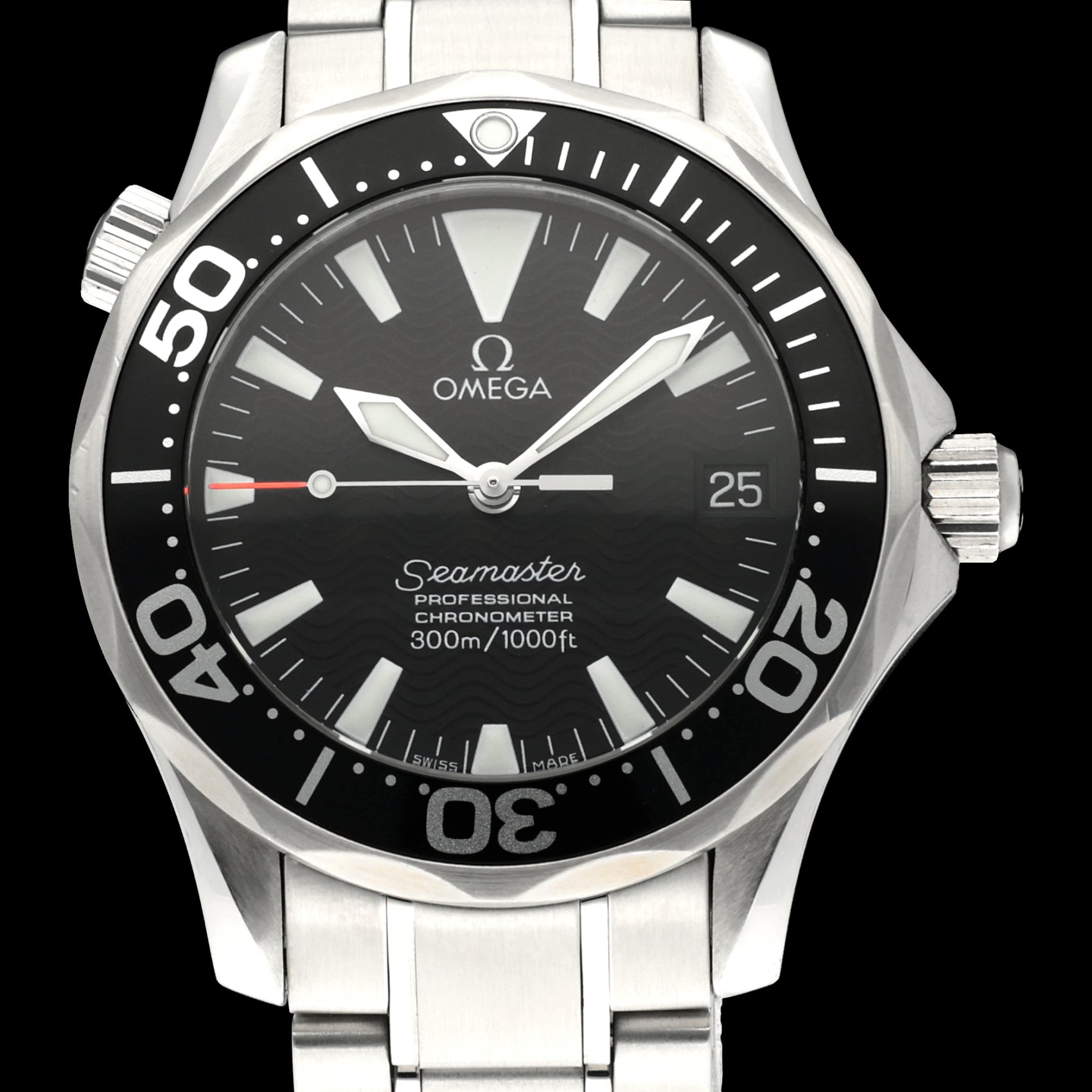 Omega Seamaster Diver 300 M 2252.50 - 2006 - Omega horloge - Omega kopen - Omega heren horloge - Trophies Watches