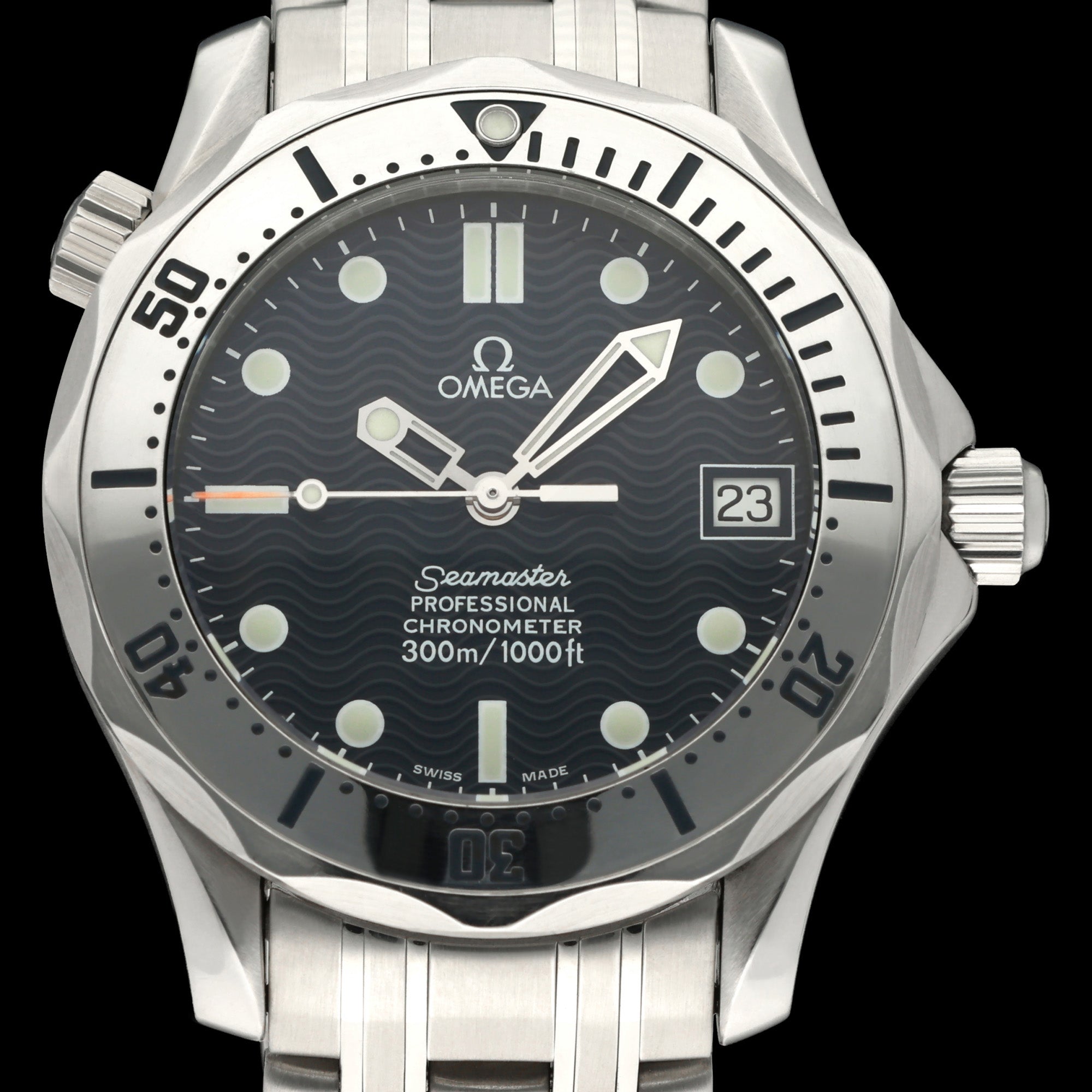 Omega Seamaster Diver 300 M 2552.80.00- 1999 - Omega horloge - Omega kopen - Omega heren horloge - Trophies Watches