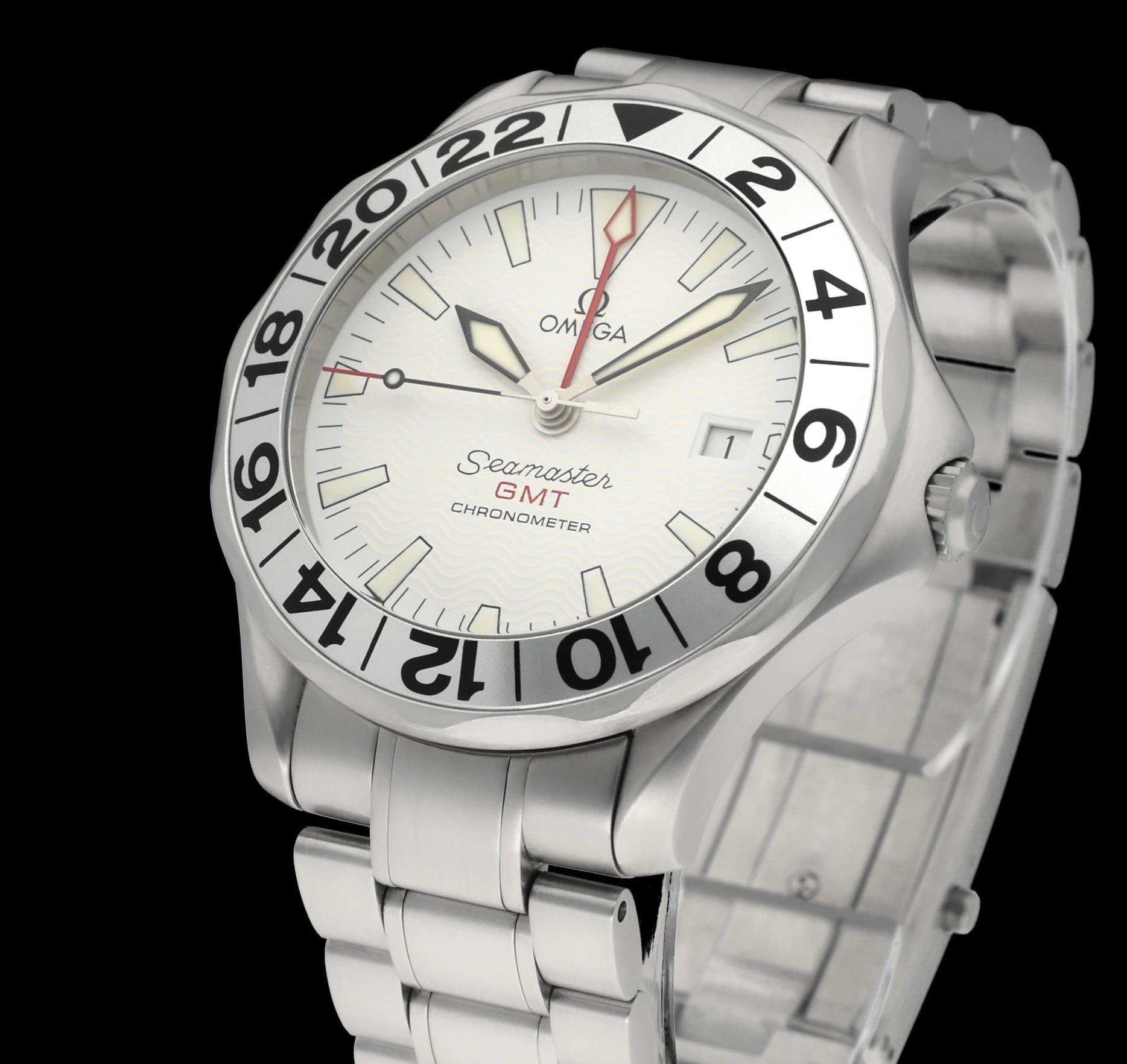 Omega Seamaster 2538.20.00 GMT 300M - 2006 - Omega horloge - Omega kopen - Omega heren horloge - Trophies Watches