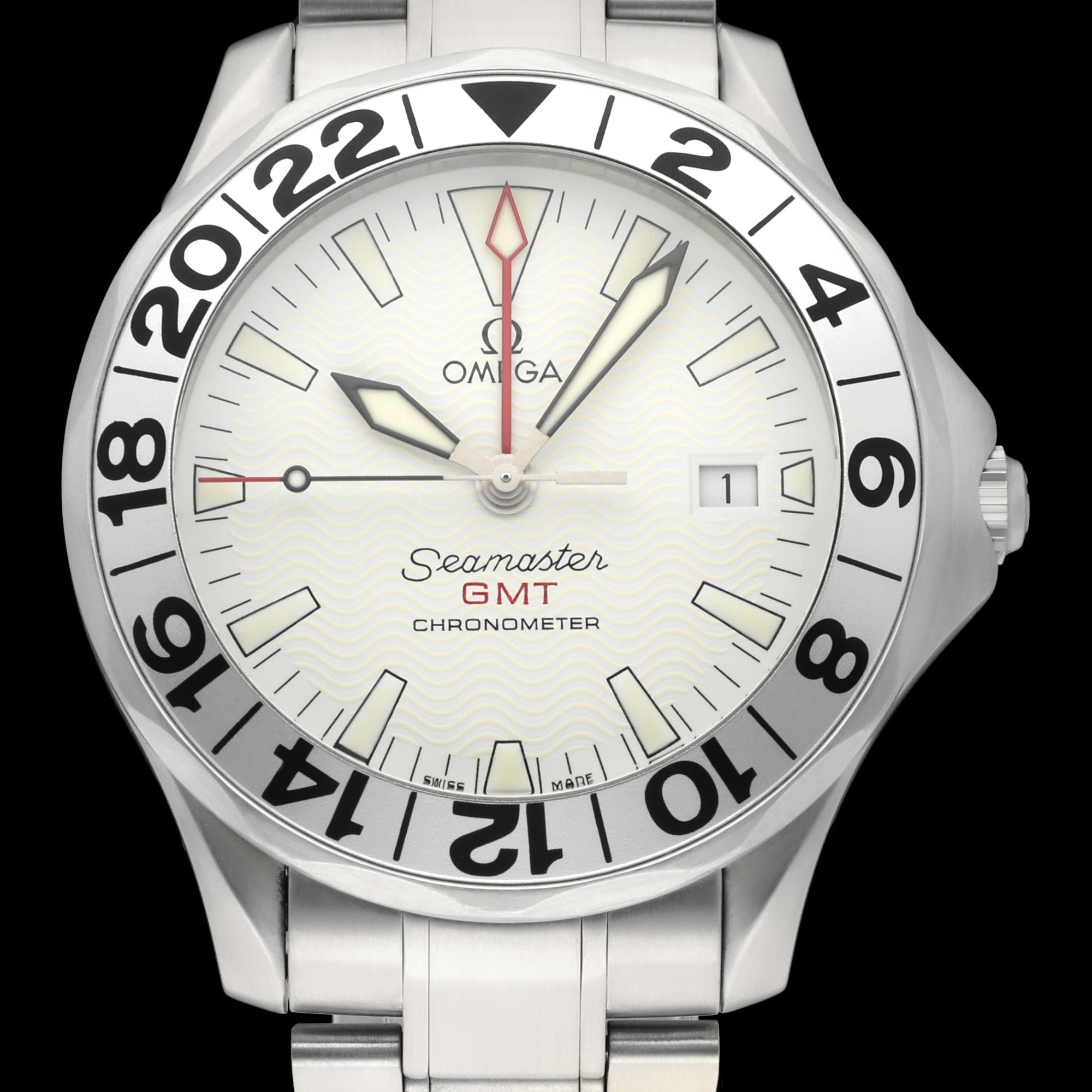 Omega Seamaster 2538.20.00 GMT 300M - 2006 - Omega horloge - Omega kopen - Omega heren horloge - Trophies Watches