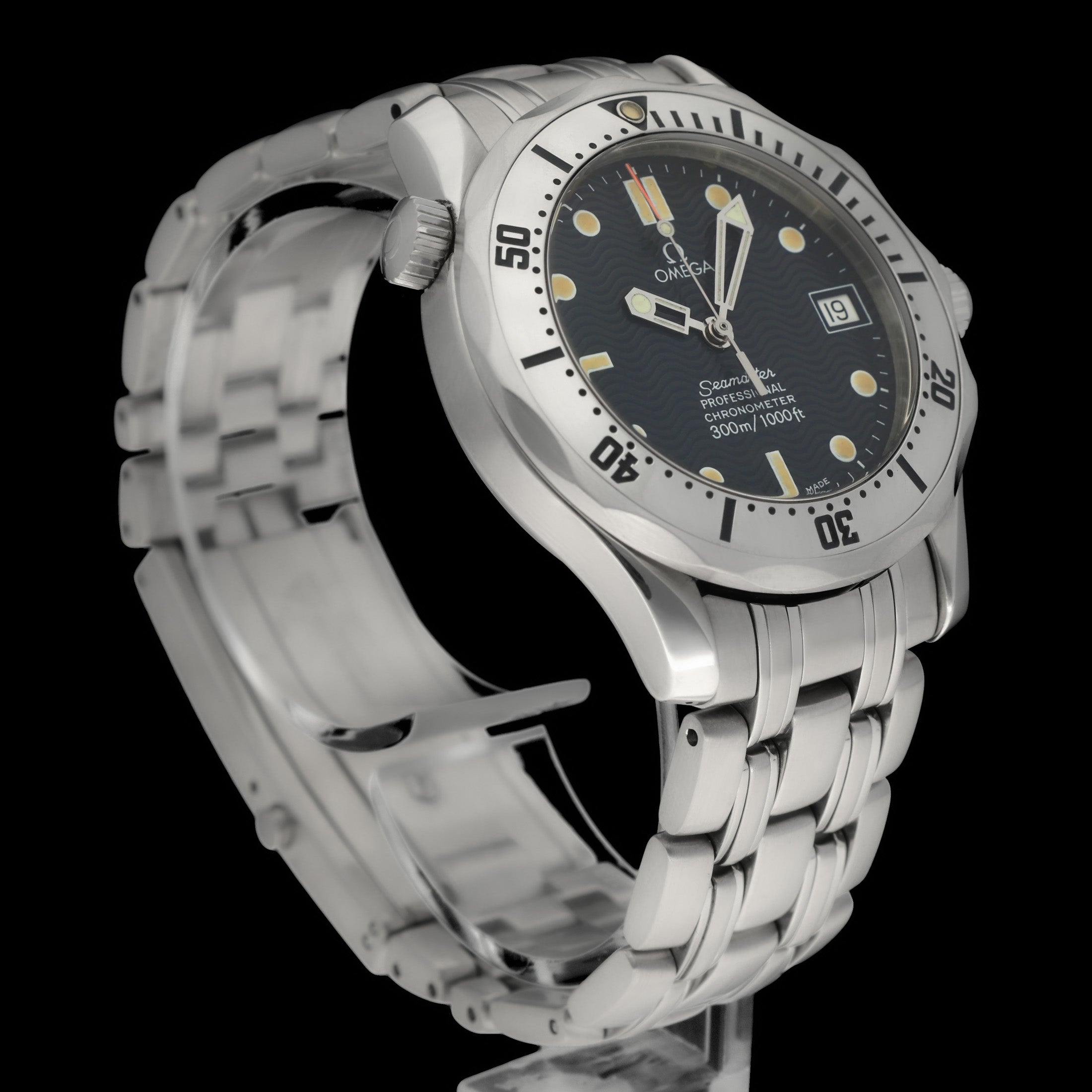 Omega Seamaster Diver 300 M 2552.80.00- 1999 - Omega horloge - Omega kopen - Omega heren horloge - Trophies Watches