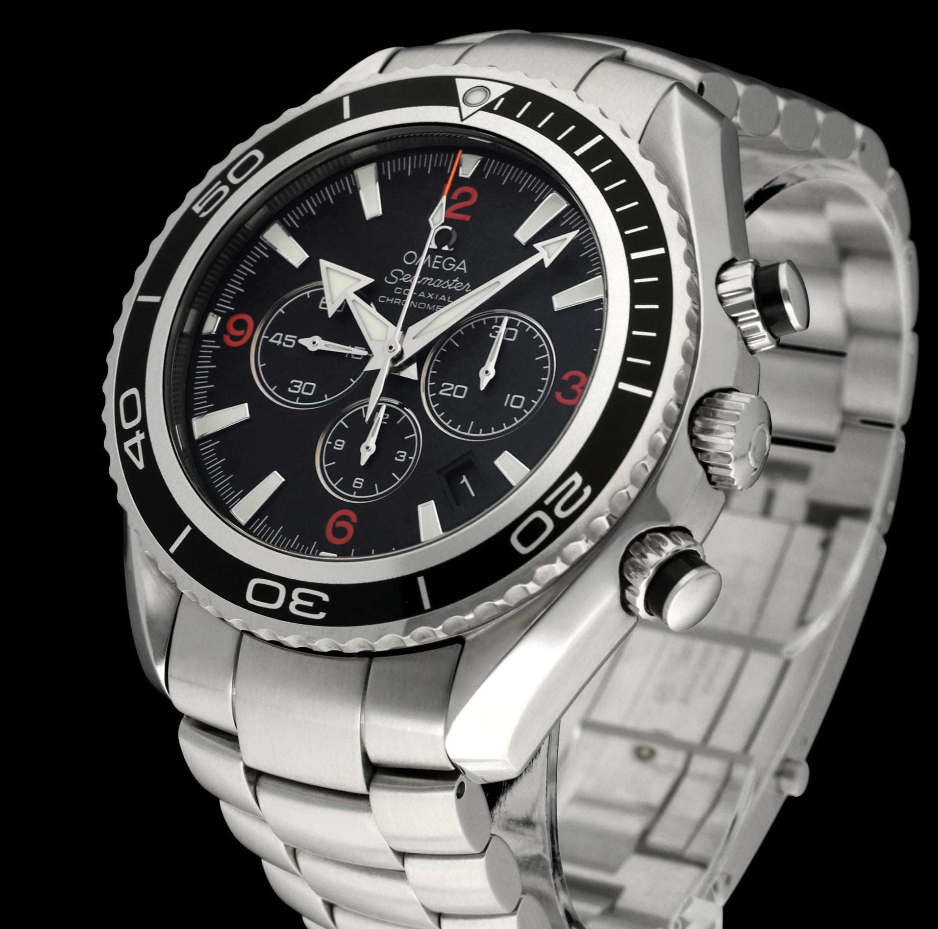 Omega Seamaster Planet Ocean 2210.51.00 - 2008 - Omega horloge - Omega kopen - Omega heren horloge - Trophies Watches