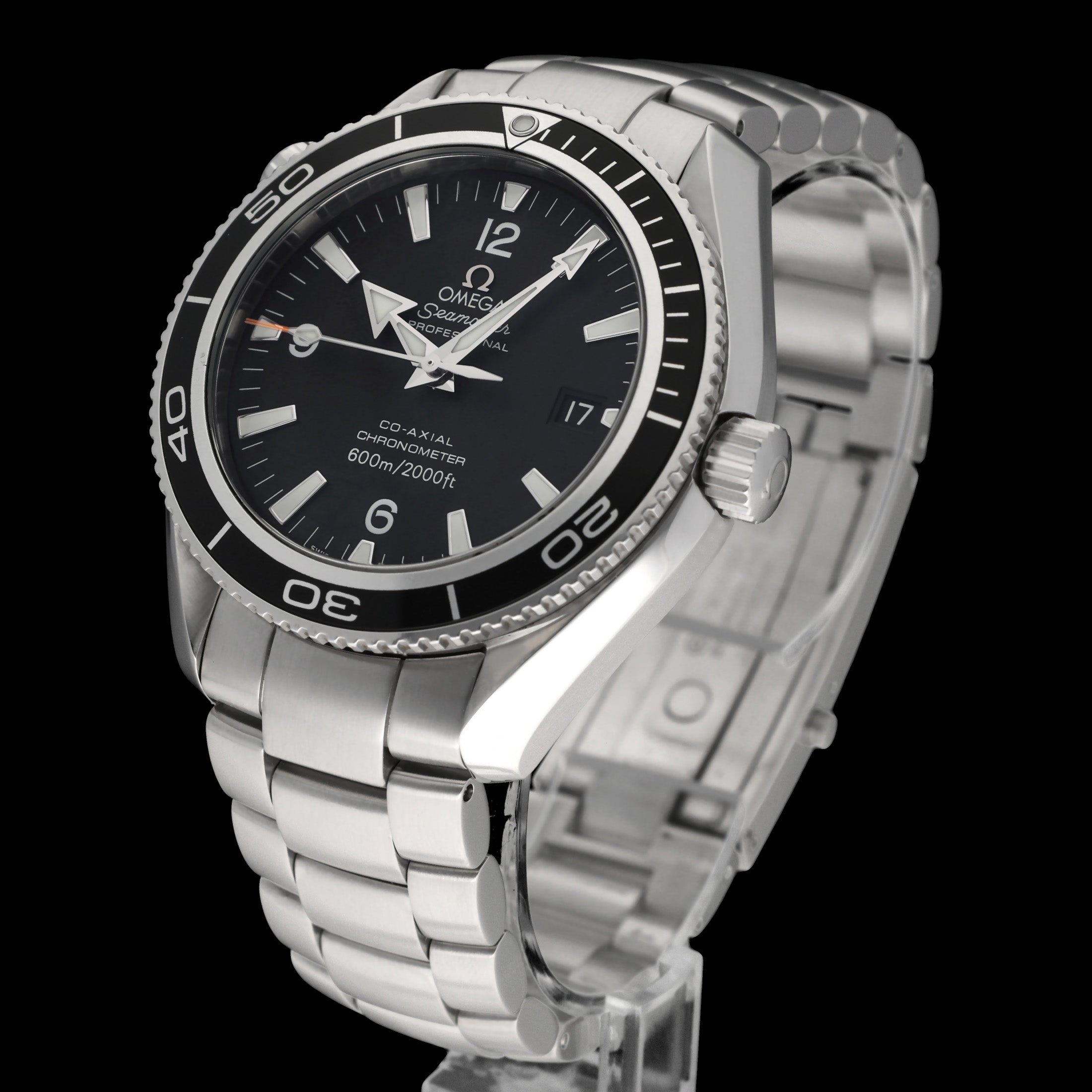Omega Seamaster Planet Ocean 2201.50.00 - 2009 - Omega horloge - Omega kopen - Omega heren horloge - Trophies Watches
