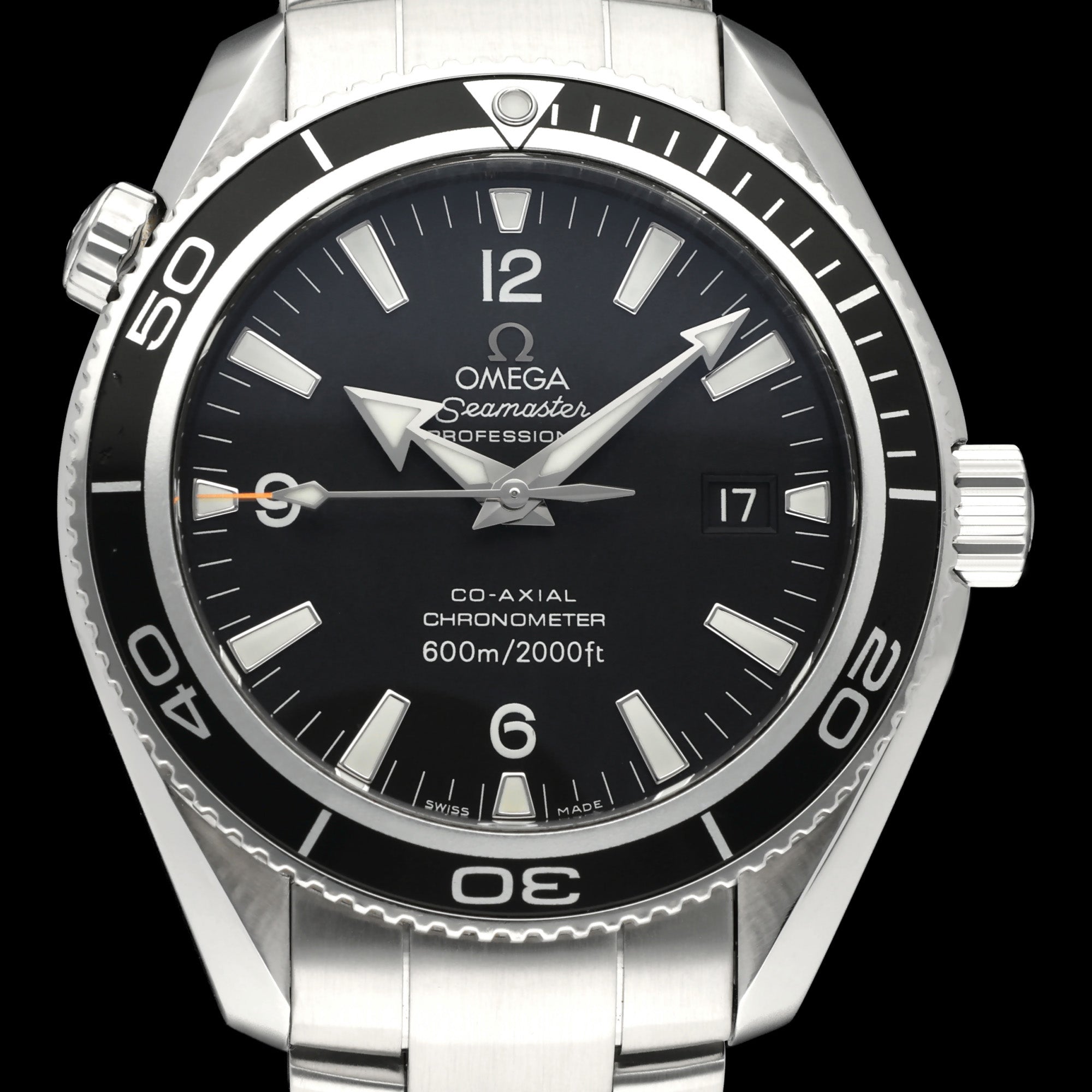 Omega Seamaster Planet Ocean 2201.50.00 - 2009 - Omega horloge - Omega kopen - Omega heren horloge - Trophies Watches