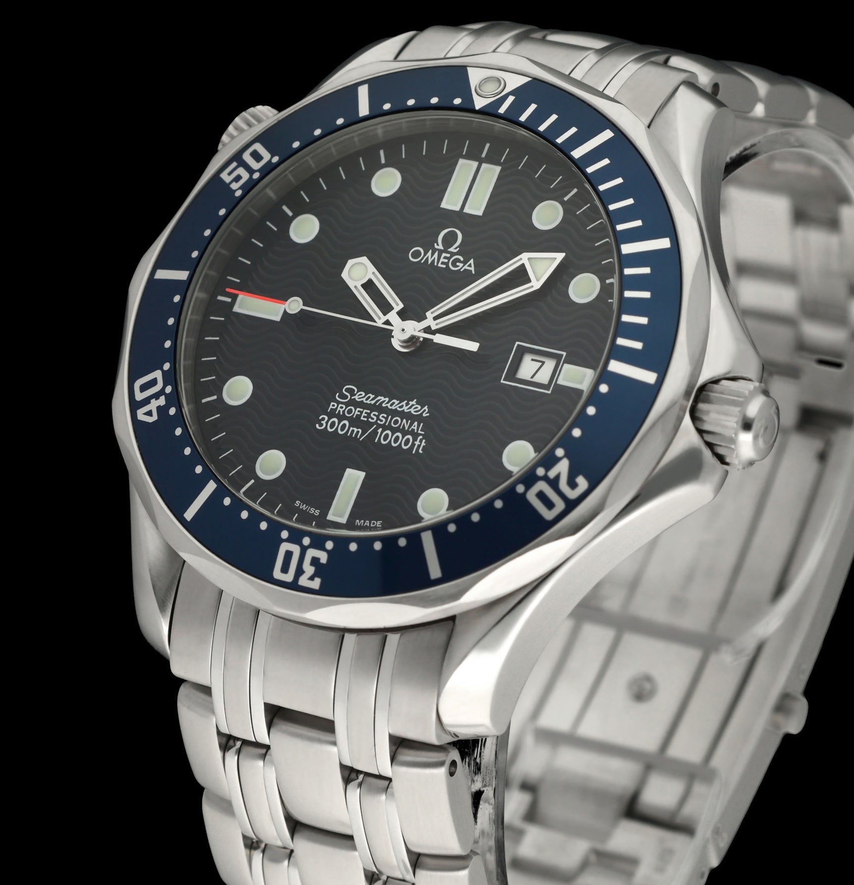 Omega Seamaster Diver 300 M 2541.80.00 - 1998 - Omega horloge - Omega kopen - Omega heren horloge - Trophies Watches