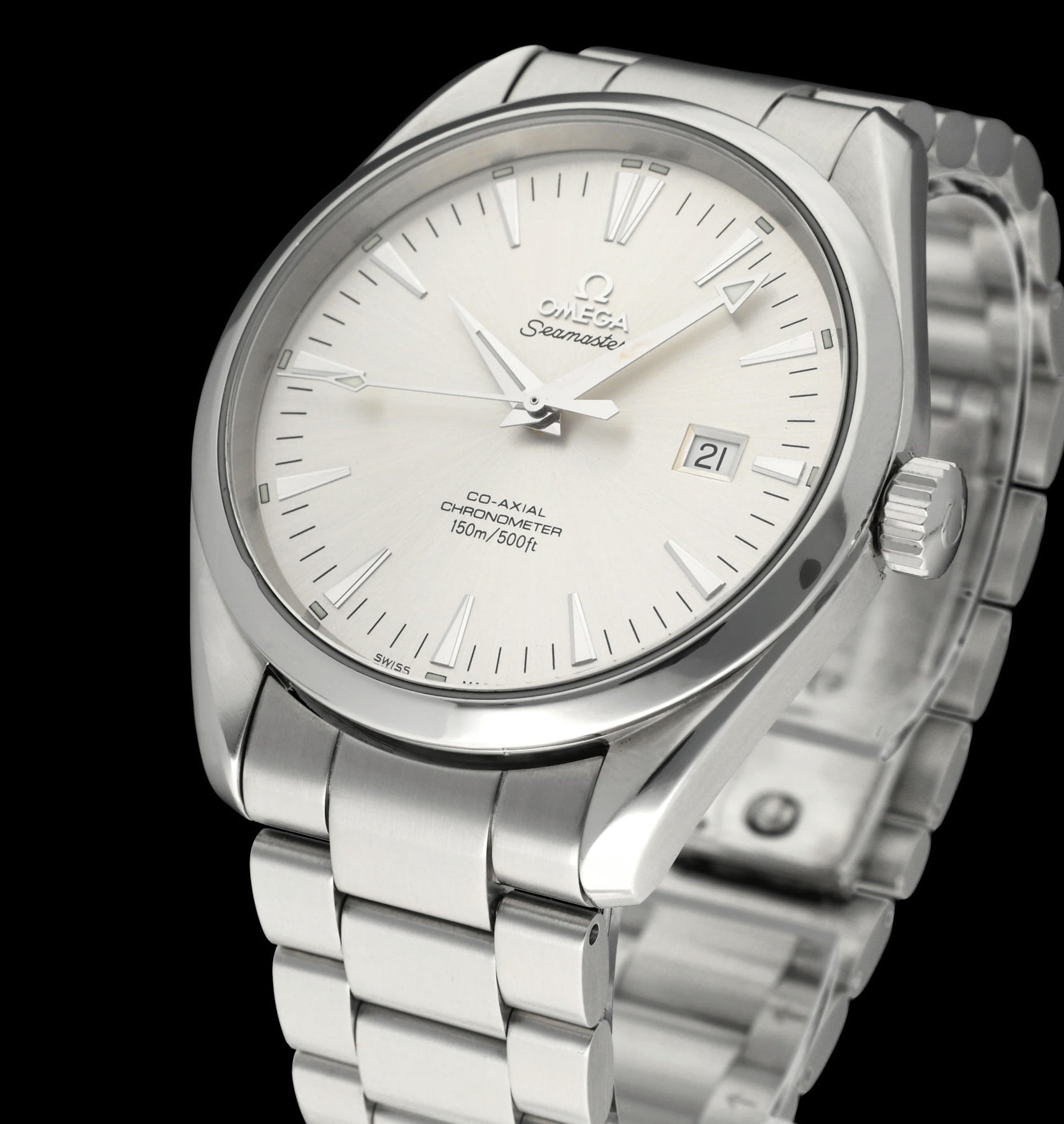 Omega Seamaster Aqua Terra Co-axial 2502.30.00 - 2008 - Omega horloge - Omega kopen - Omega heren horloge - Trophies Watches