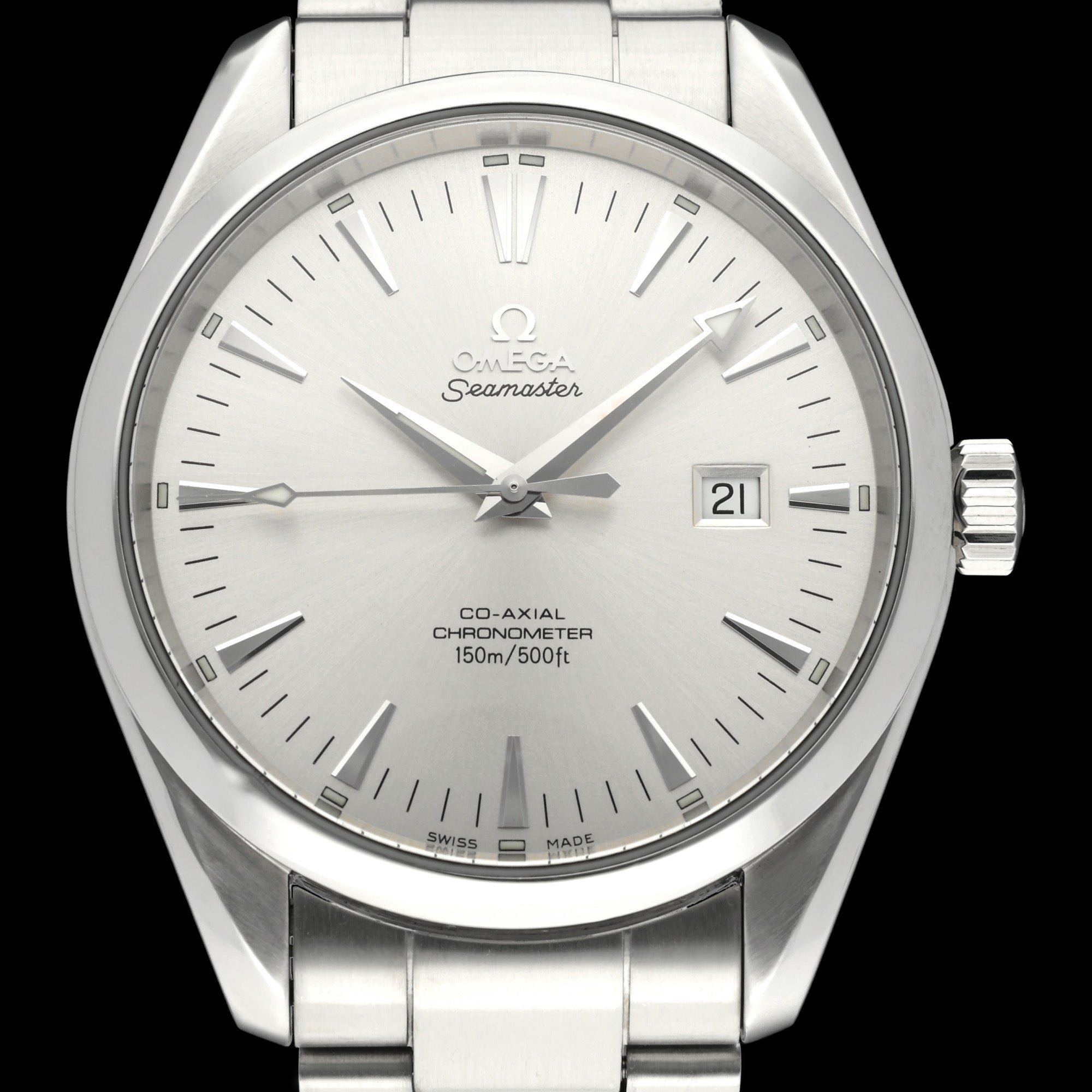 Omega Seamaster Aqua Terra Co-axial 2502.30.00 - 2008 - Omega horloge - Omega kopen - Omega heren horloge - Trophies Watches