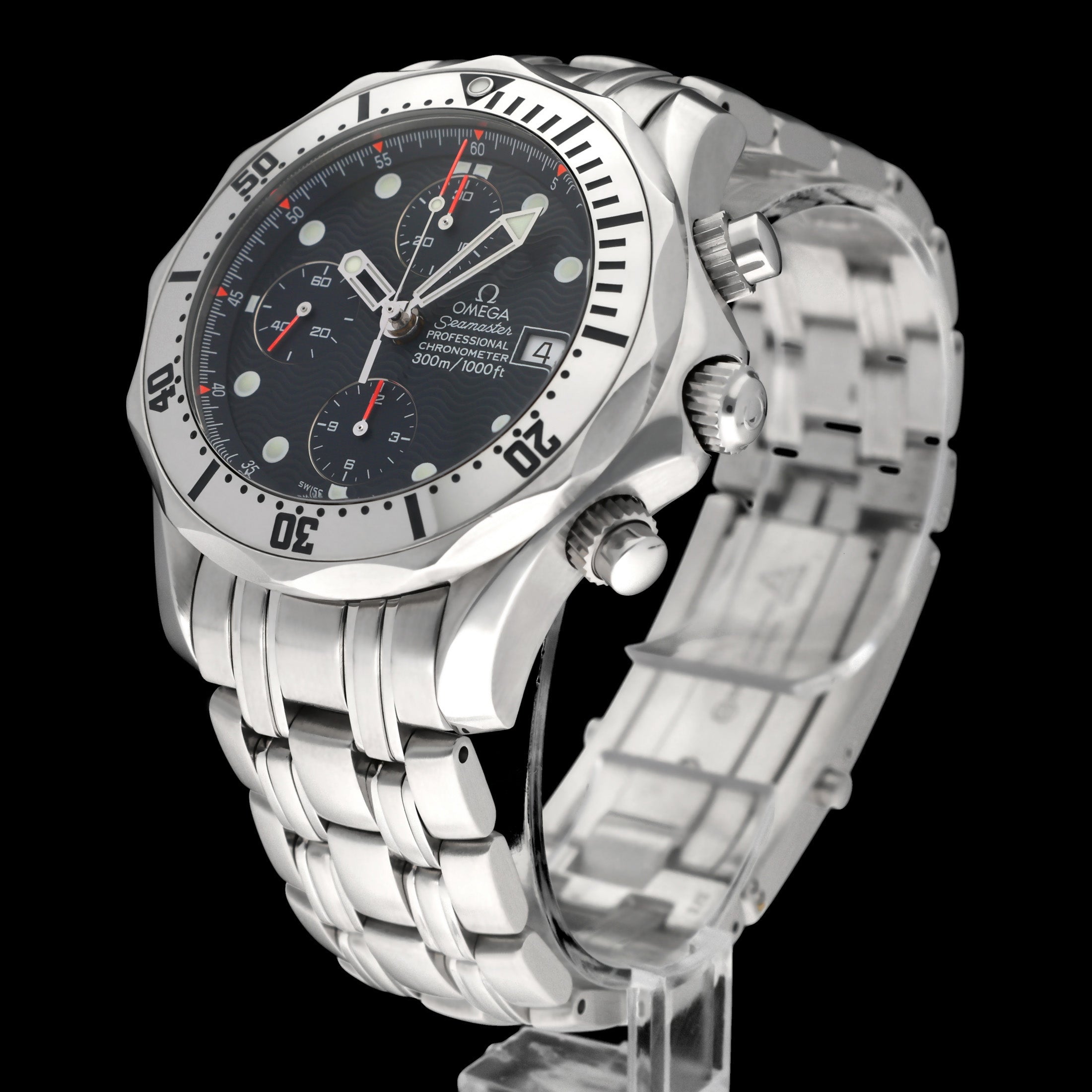 Omega Seamaster Diver 300 M 2589.30.00 - 1999 - Omega horloge - Omega kopen - Omega heren horloge - Trophies Watches
