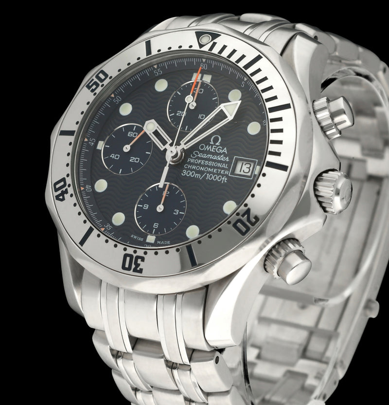 Omega Seamaster Diver 300 M 2589.30.00 - 1999 - Omega horloge - Omega kopen - Omega heren horloge - Trophies Watches