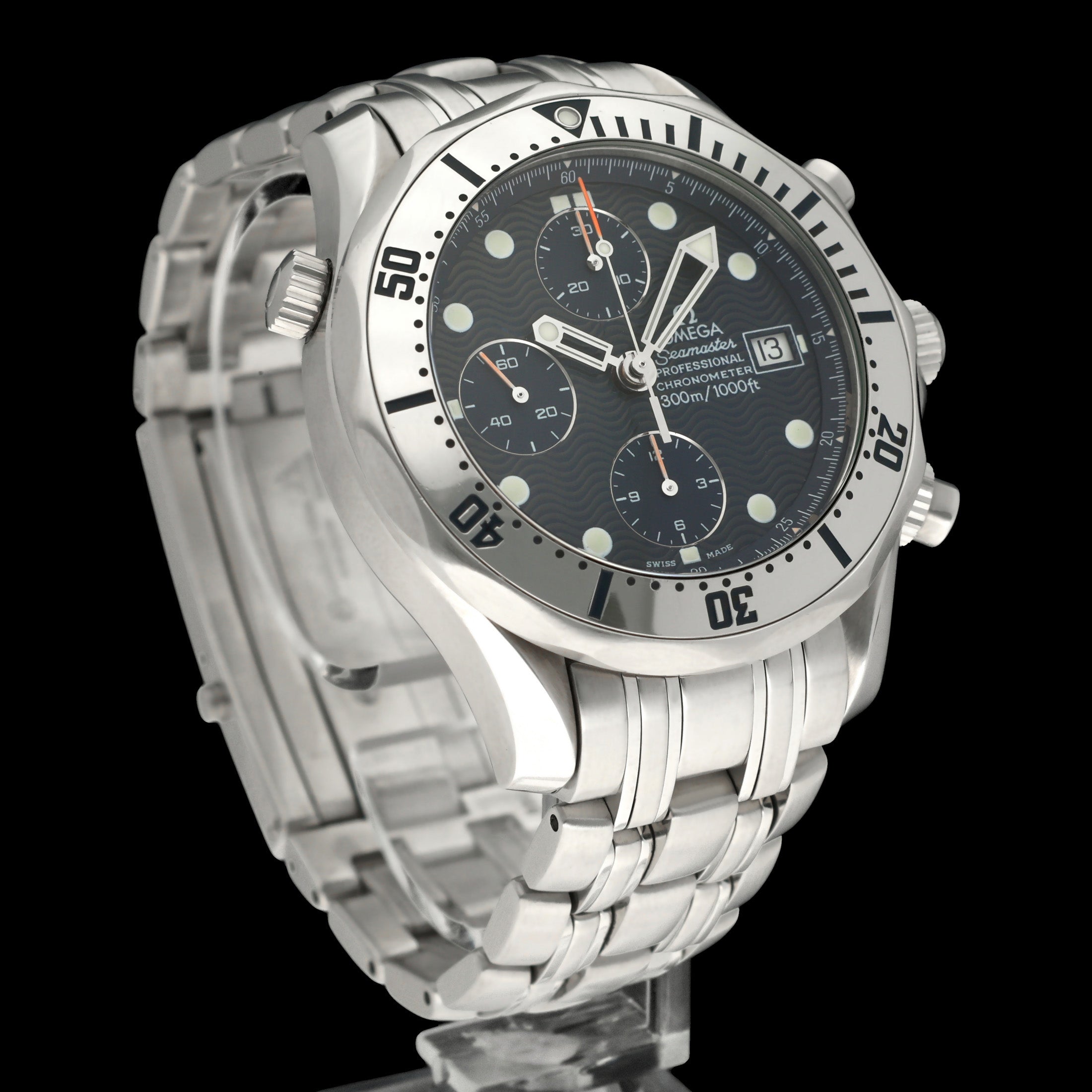 Omega Seamaster Diver 300 M 2589.30.00 - 1999 - Omega horloge - Omega kopen - Omega heren horloge - Trophies Watches