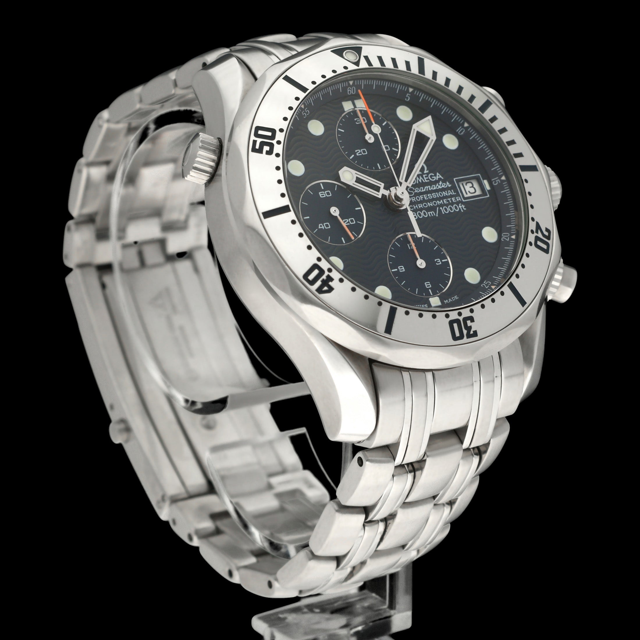 Omega Seamaster Diver 300 M 2589.30.00 - 1999 - Omega horloge - Omega kopen - Omega heren horloge - Trophies Watches