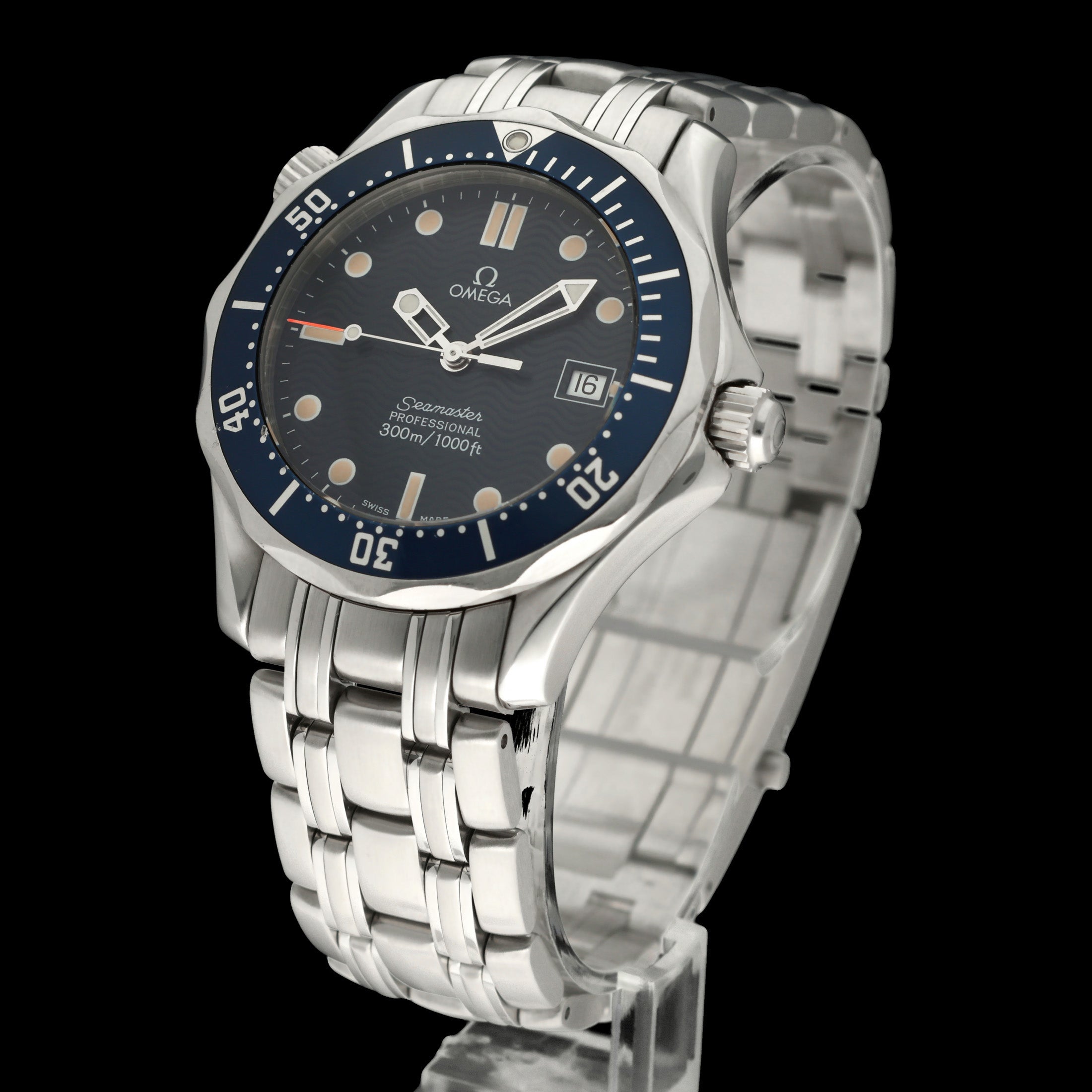 Omega Seamaster Diver 300 M 2561.80.00 - 1994 - Omega horloge - Omega kopen - Omega heren horloge - Trophies Watches