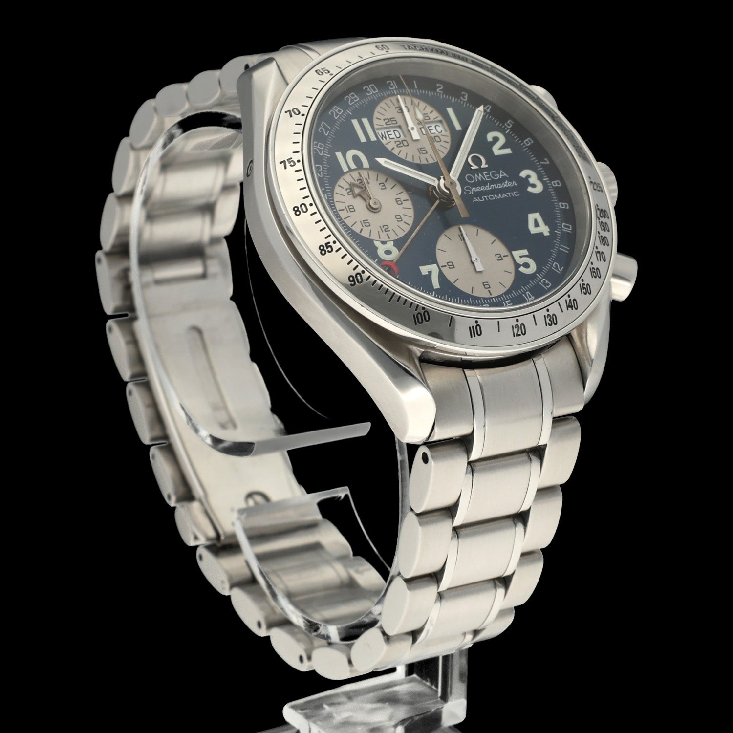 Omega Speedmaster Day Date 3523.81 - 2004 - Omega horloge - Omega kopen - Omega heren horloge - Trophies Watches