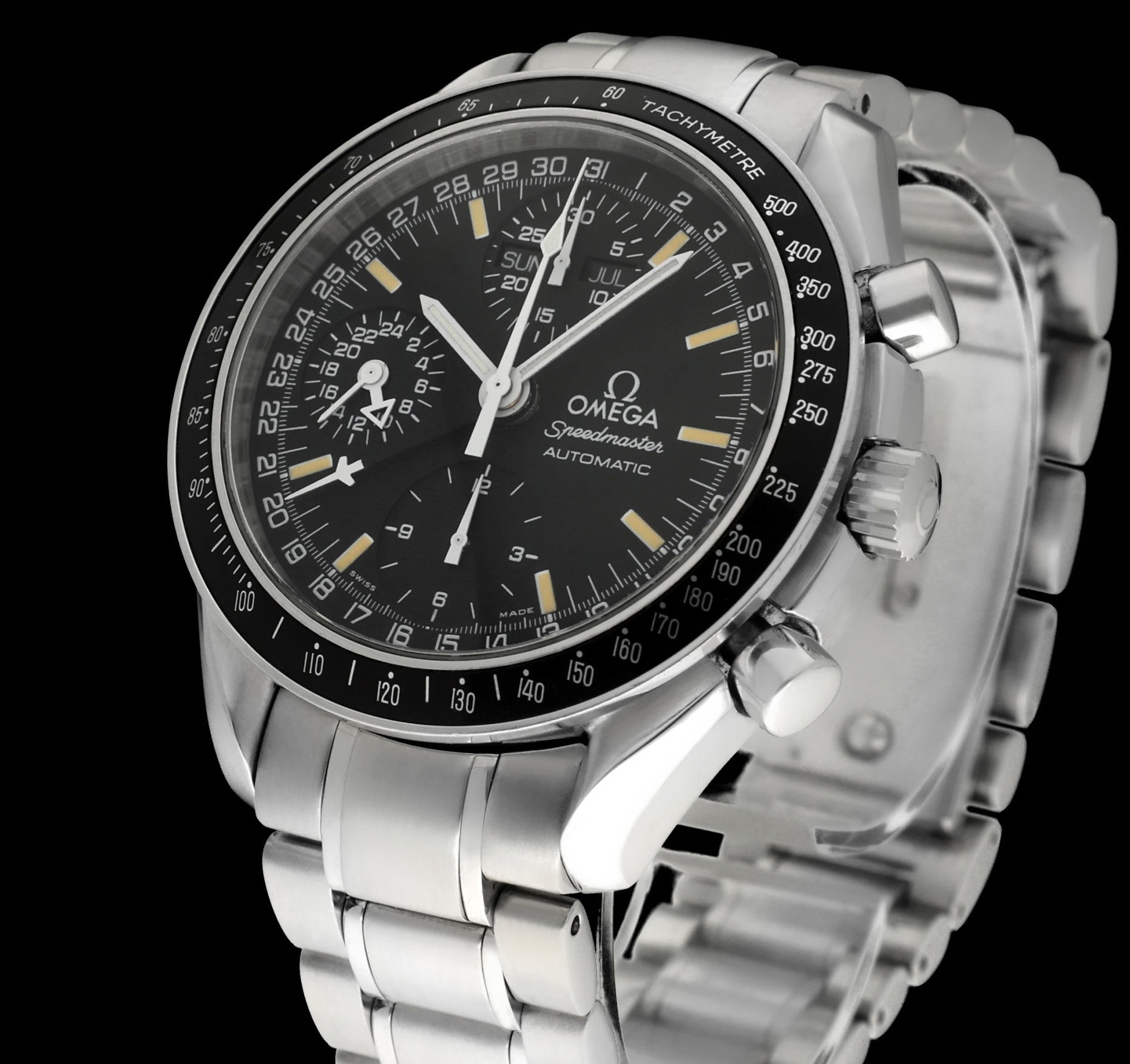 Omega Speedmaster Day Date 3520.50.00 - 1997 - Omega horloge - Omega kopen - Omega heren horloge - Trophies Watches