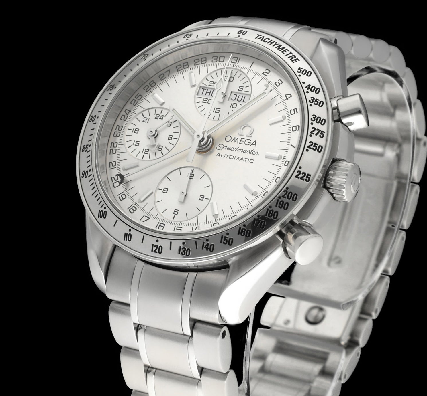 Omega Speedmaster Day Date 3523.30.00 - 1998 - Omega horloge - Omega kopen - Omega heren horloge - Trophies Watches