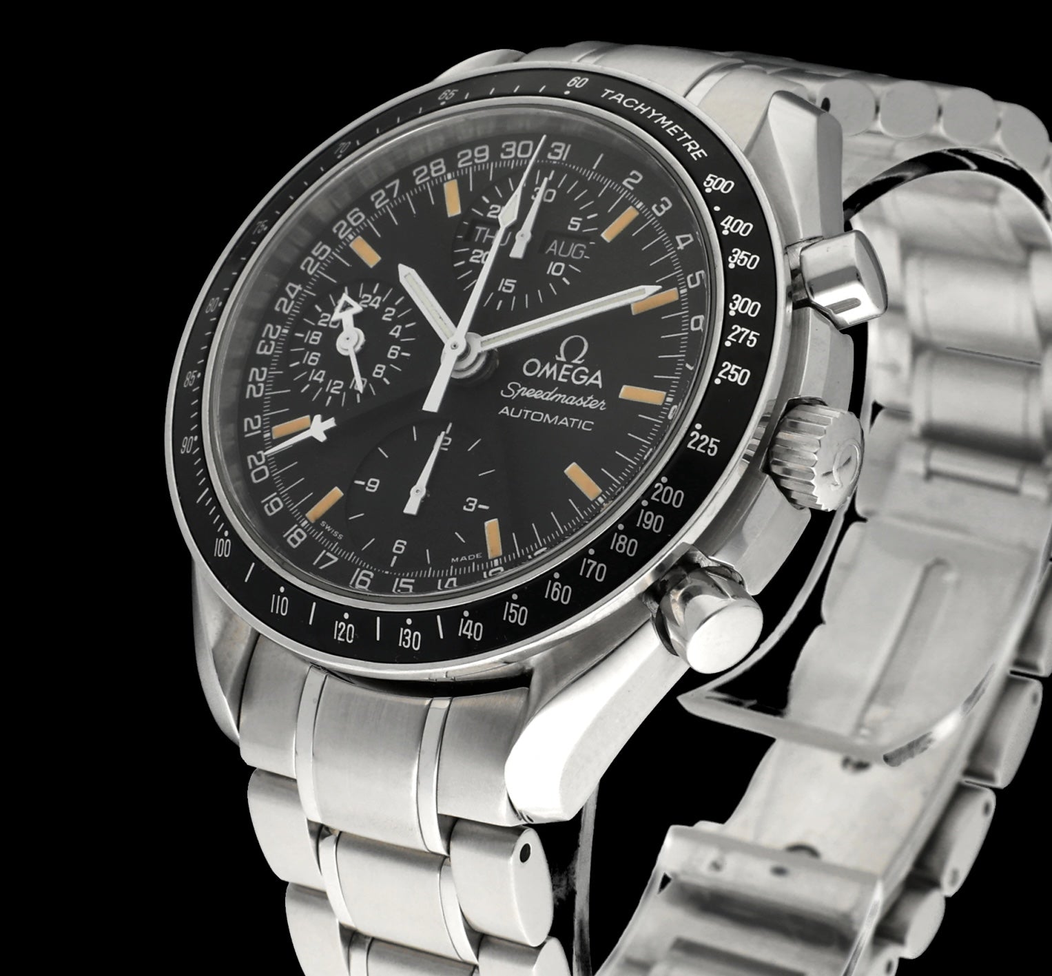 Omega Speedmaster Day Date 3520.50.00 - 1998 - Omega horloge - Omega kopen - Omega heren horloge - Trophies Watches