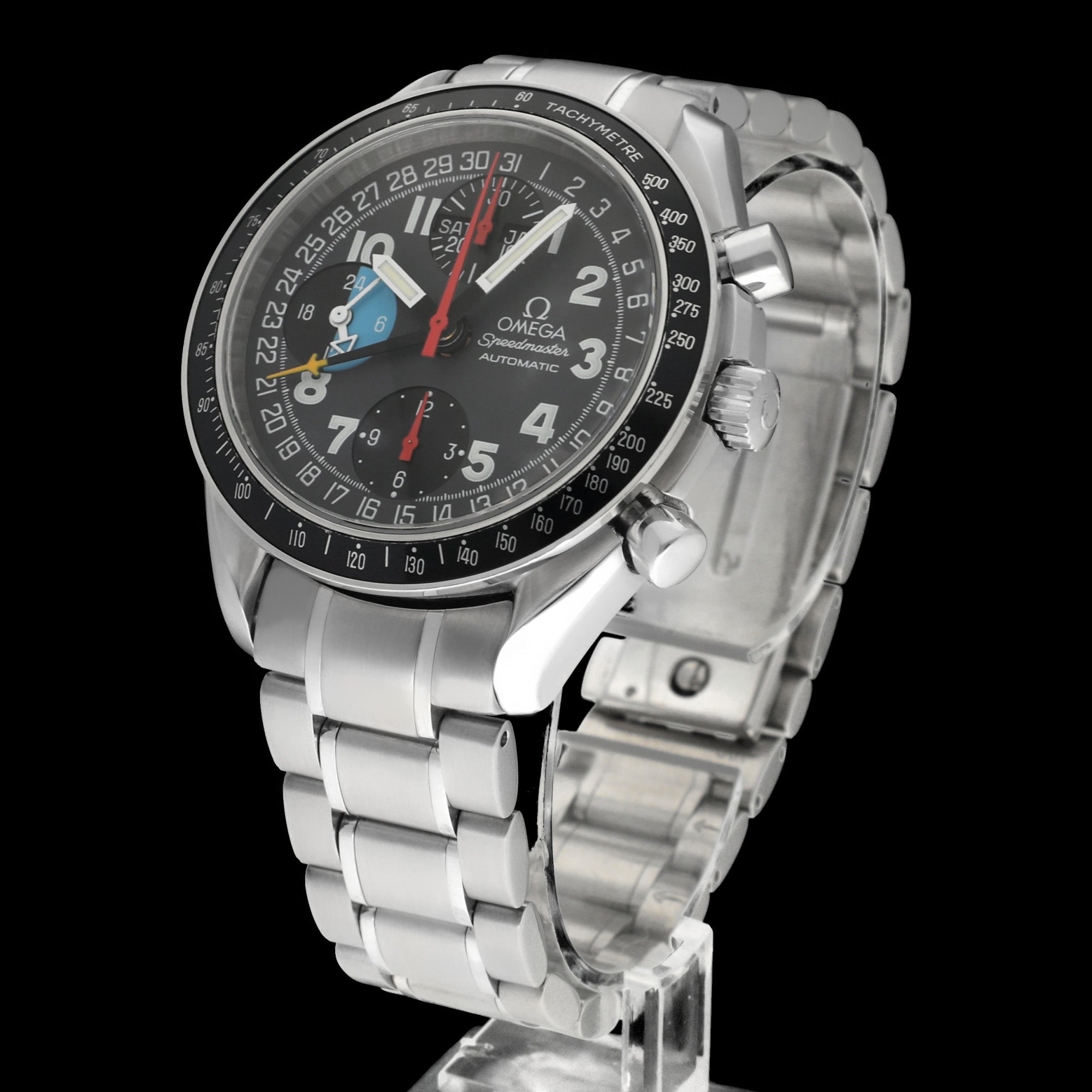 Omega Speedmaster Day Date 3520.53.00 - 1995 - Omega horloge - Omega kopen - Omega heren horloge - Trophies Watches