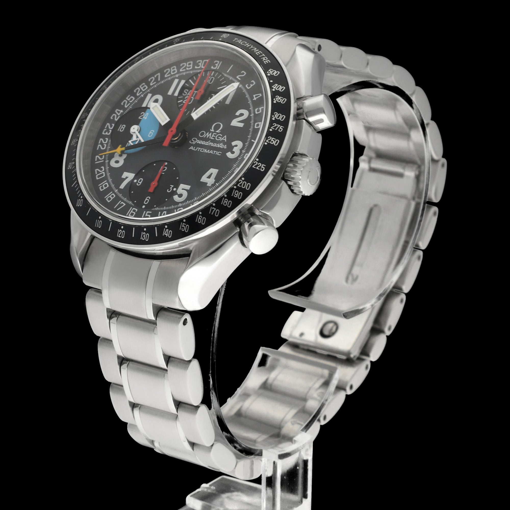 Omega Speedmaster Day Date 3520.53.00 - 1995 - Omega horloge - Omega kopen - Omega heren horloge - Trophies Watches