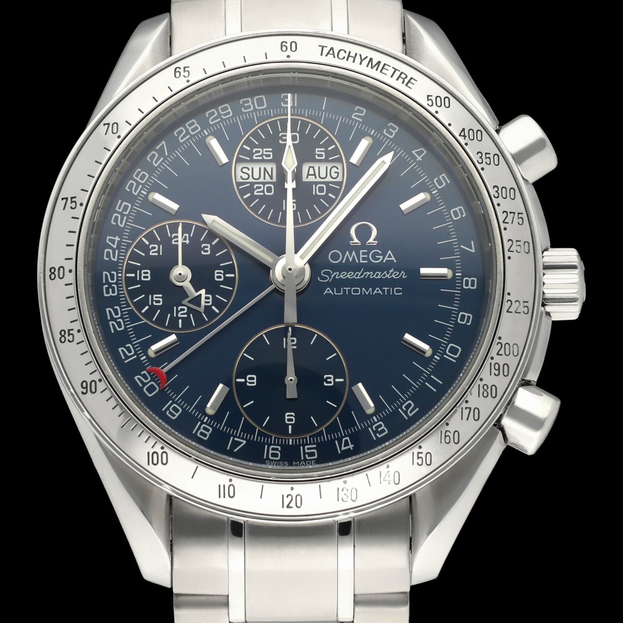 Omega Speedmaster Day Date 3523.80.00 - 2007 - Omega horloge - Omega kopen - Omega heren horloge - Trophies Watches