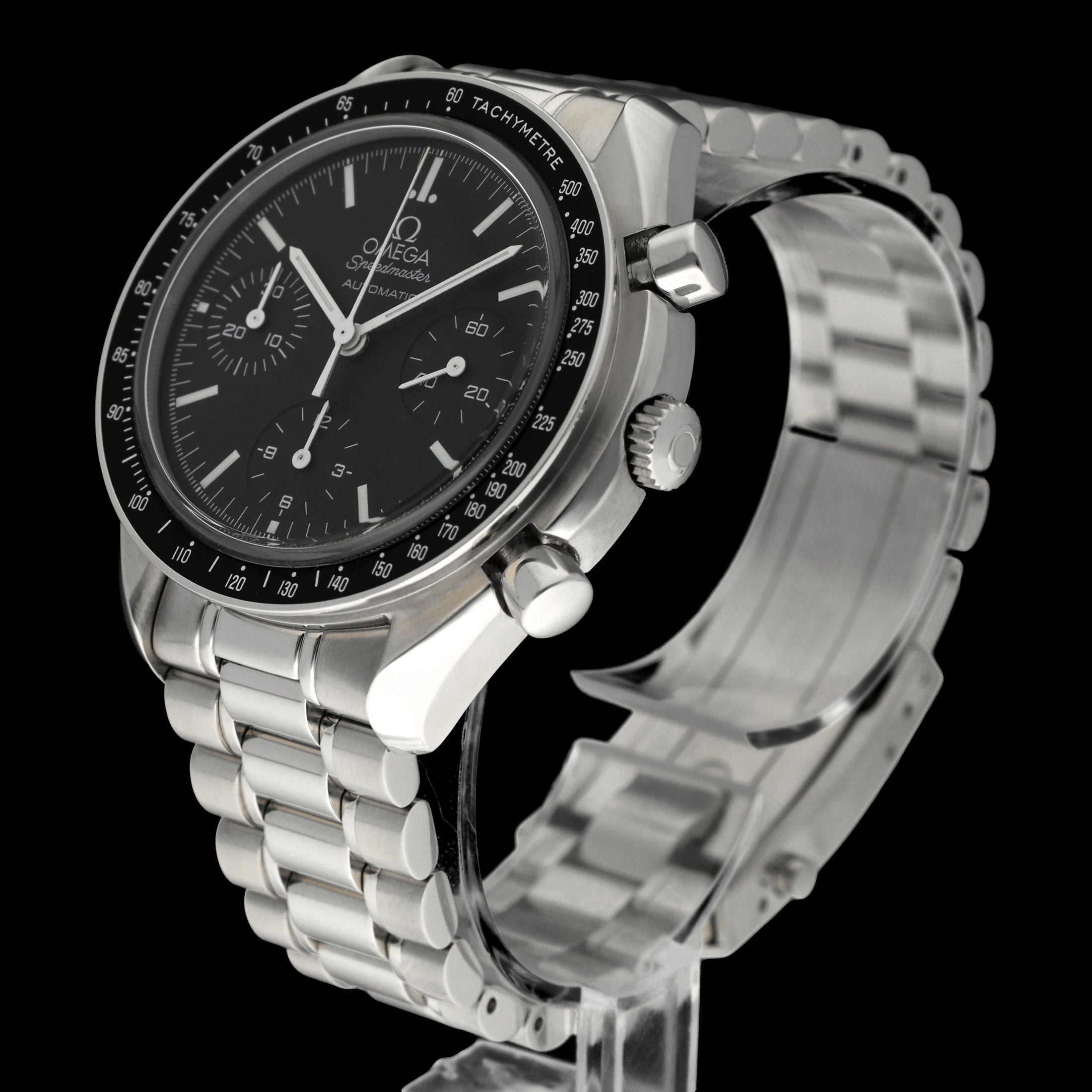 Omega Speedmaster Reduced 3539.50.00 - 2010 - Omega horloge - Omega kopen - Omega heren horloge - Trophies Watches