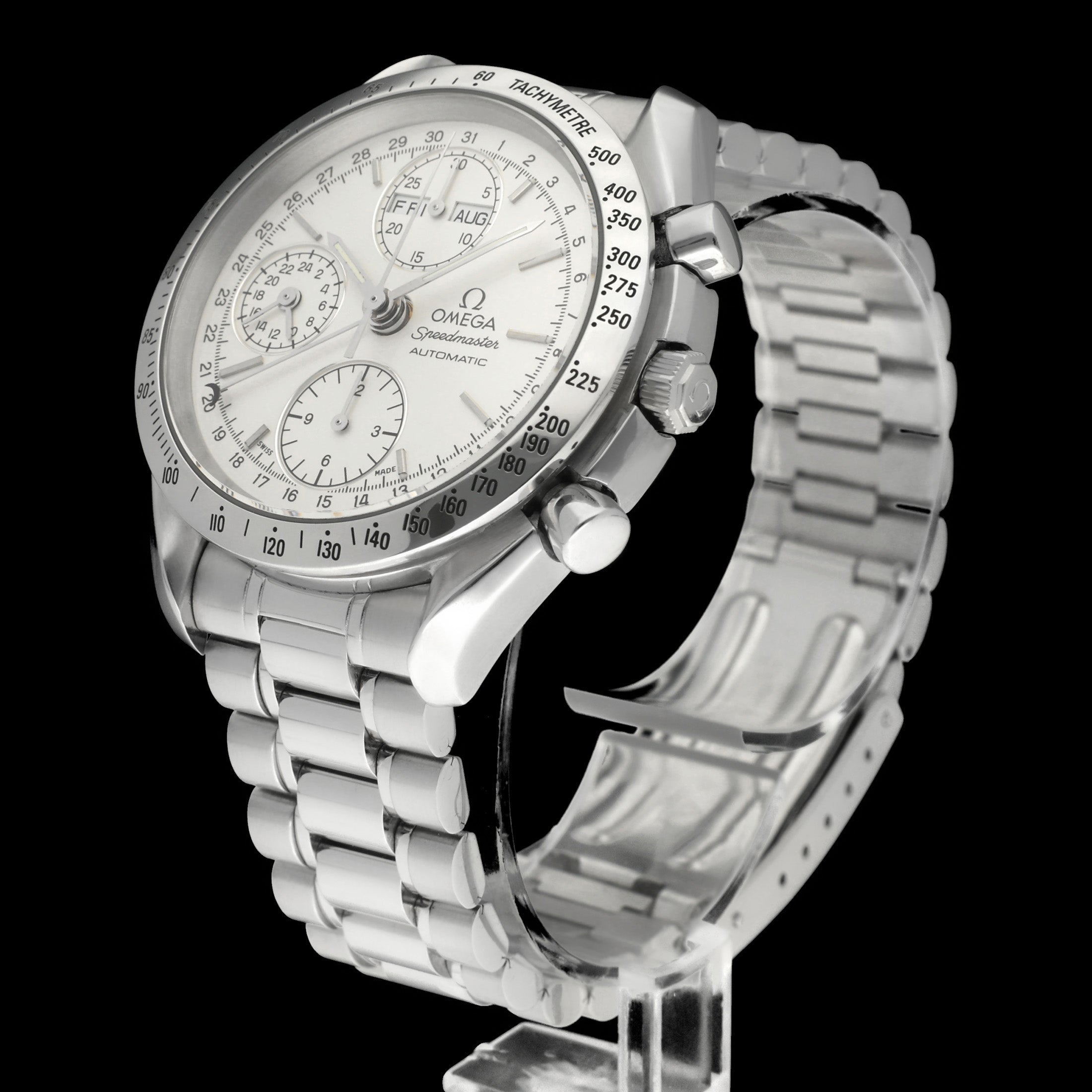 Omega Speedmaster Day Date 3521.30.00 - 1995 - Omega horloge - Omega kopen - Omega heren horloge - Trophies Watches