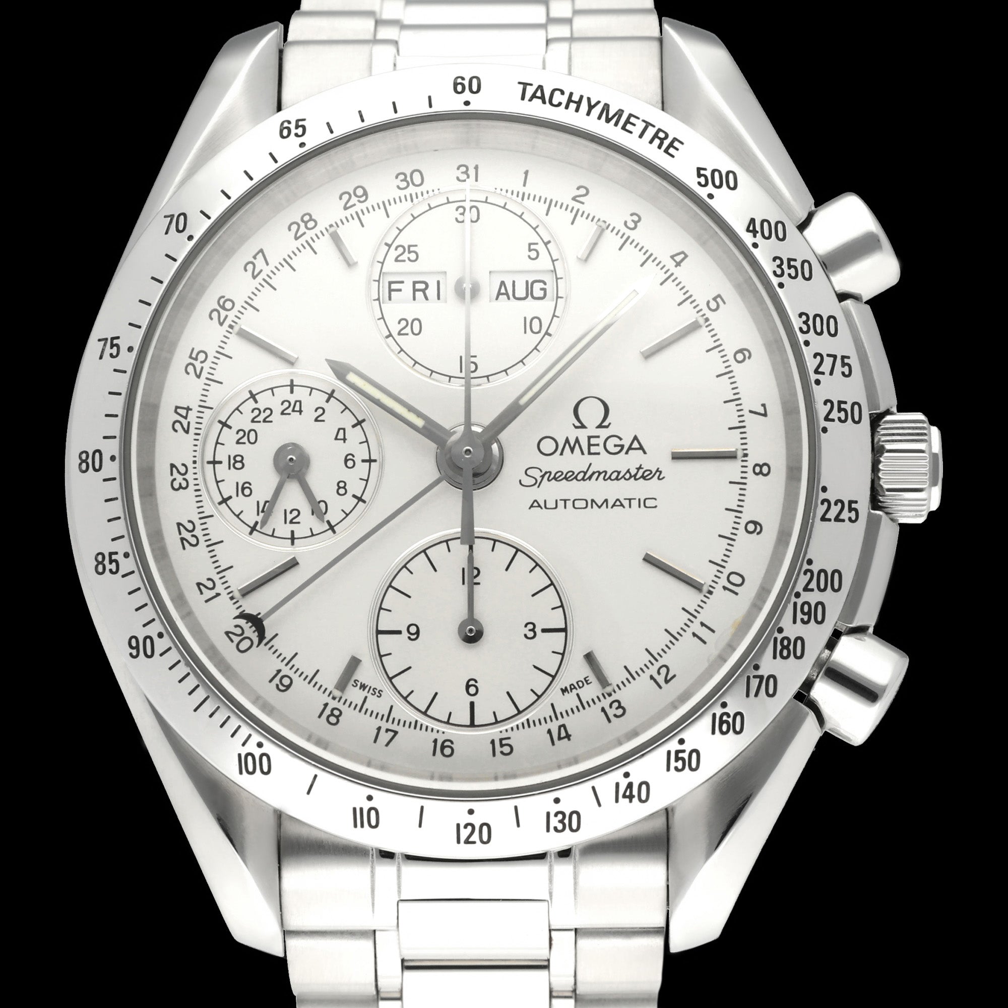 Omega Speedmaster Day Date 3521.30.00 - 1995 - Omega horloge - Omega kopen - Omega heren horloge - Trophies Watches