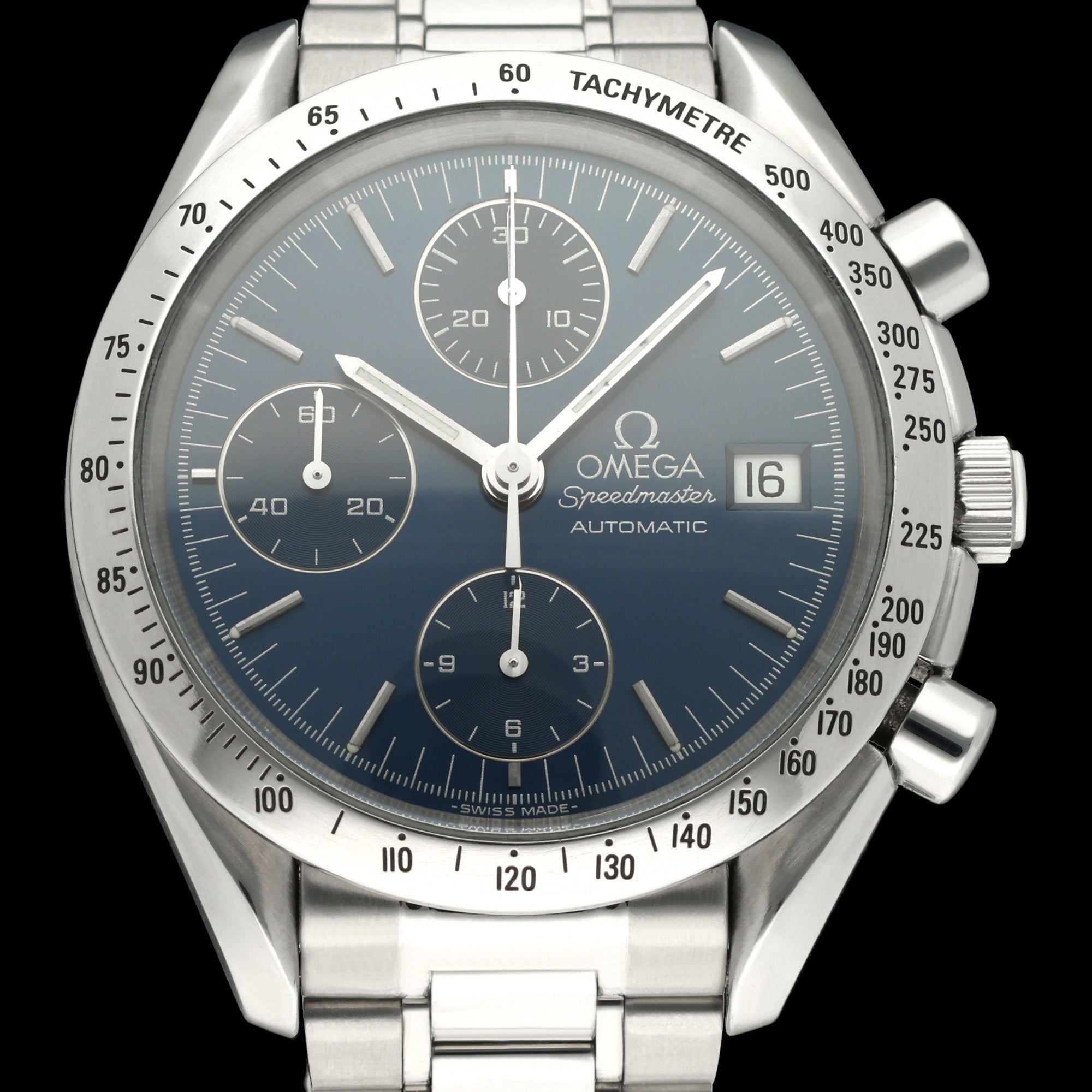 Omega Speedmaster 3511.80.00 - 1996 - Omega horloge - Omega kopen - Omega heren horloge - Trophies Watches