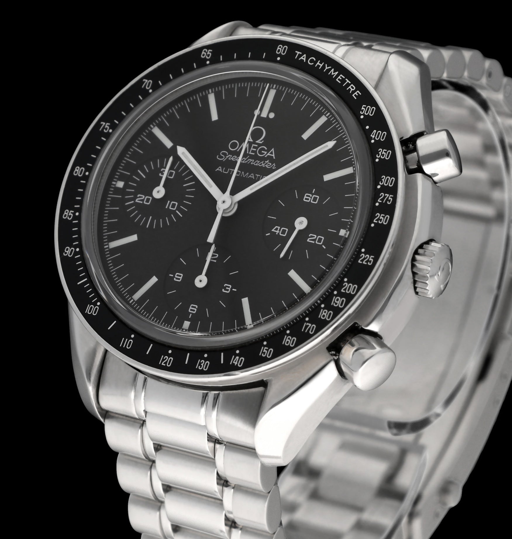 Omega Speedmaster Reduced 3539.50.00 - 2008 - Omega horloge - Omega kopen - Omega heren horloge - Trophies Watches