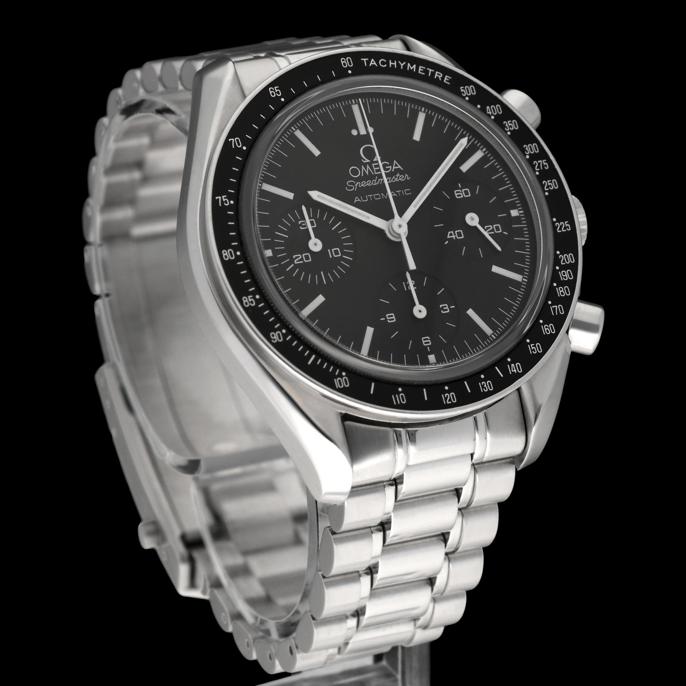 Omega Speedmaster Reduced 3539.50.00 - 2008 - Omega horloge - Omega kopen - Omega heren horloge - Trophies Watches