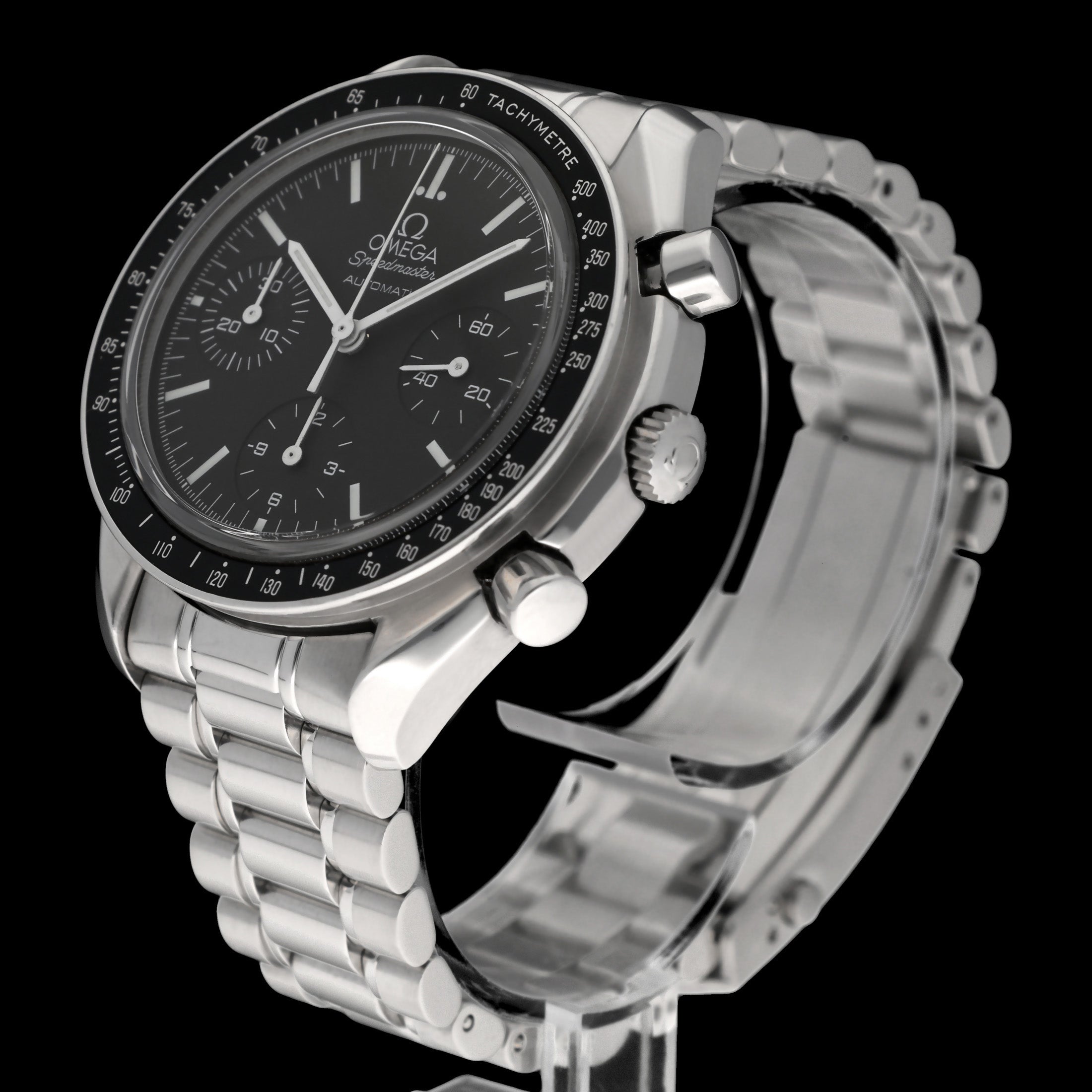 Omega Speedmaster Reduced 3539.50.00 - 2008 - Omega horloge - Omega kopen - Omega heren horloge - Trophies Watches