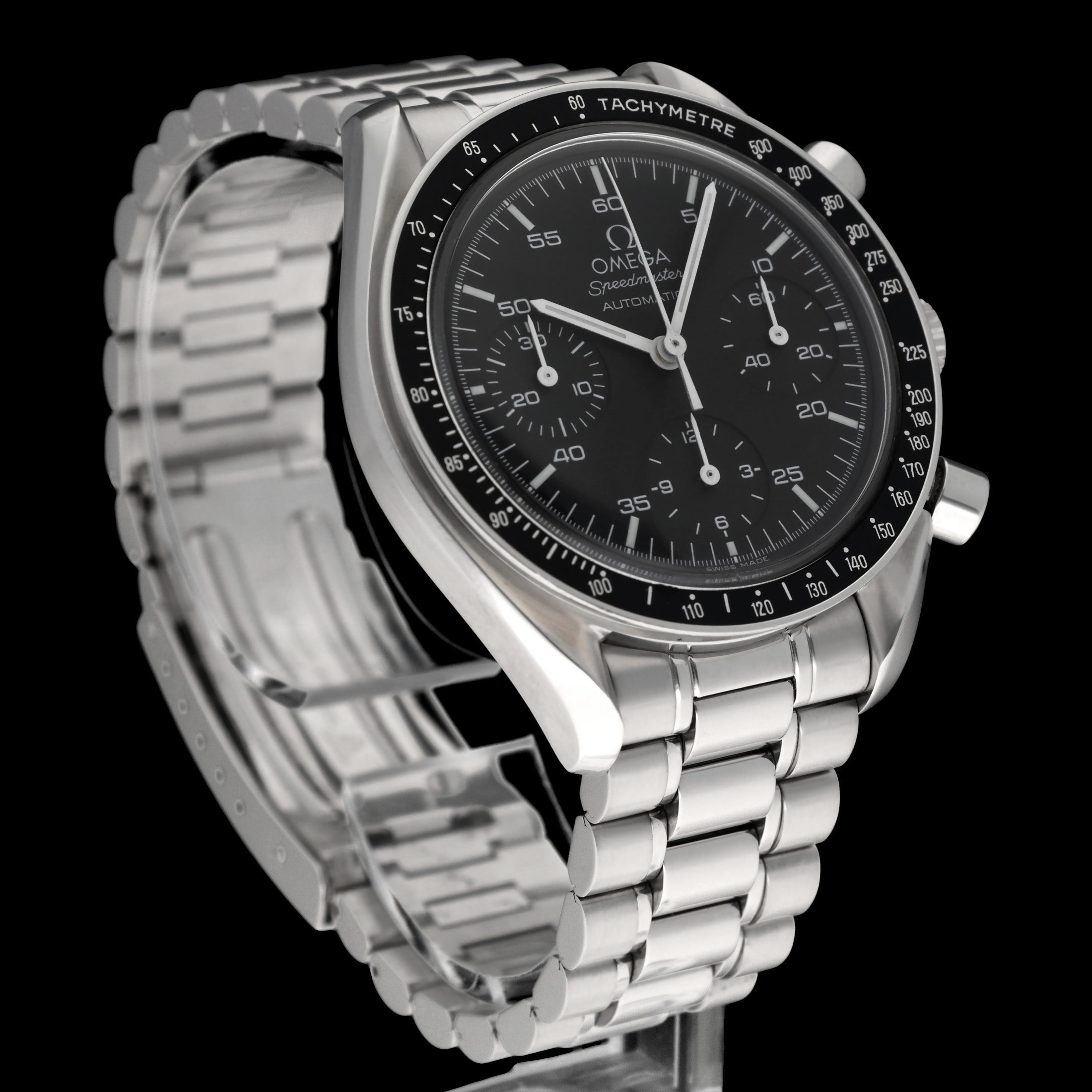 Omega Speedmaster Reduced 3510.50.00 - 2001 - Omega horloge - Omega kopen - Omega heren horloge - Trophies Watches