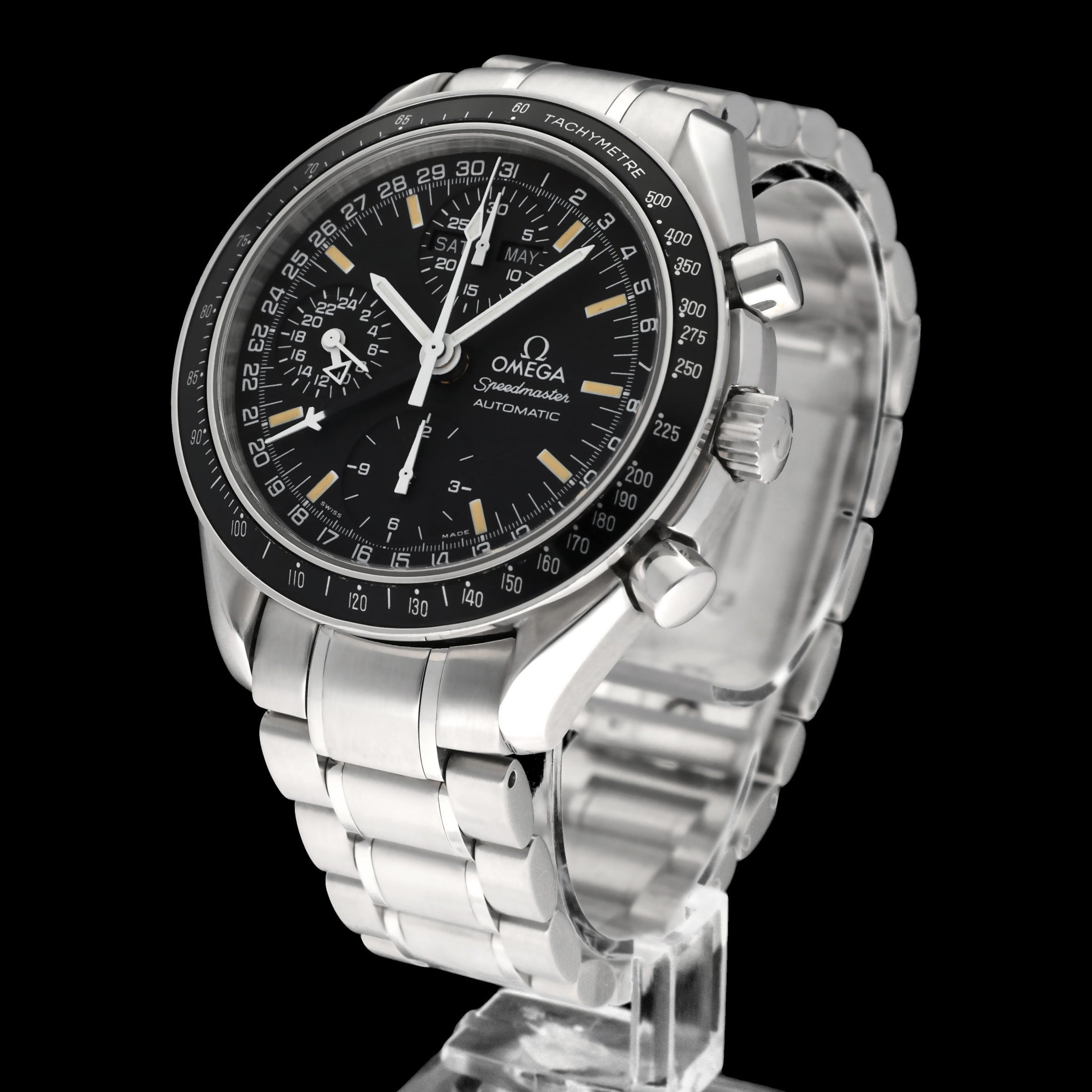 Omega Speedmaster Day Date 3520.50.00 - 1998 - Omega horloge - Omega kopen - Omega heren horloge - Trophies Watches