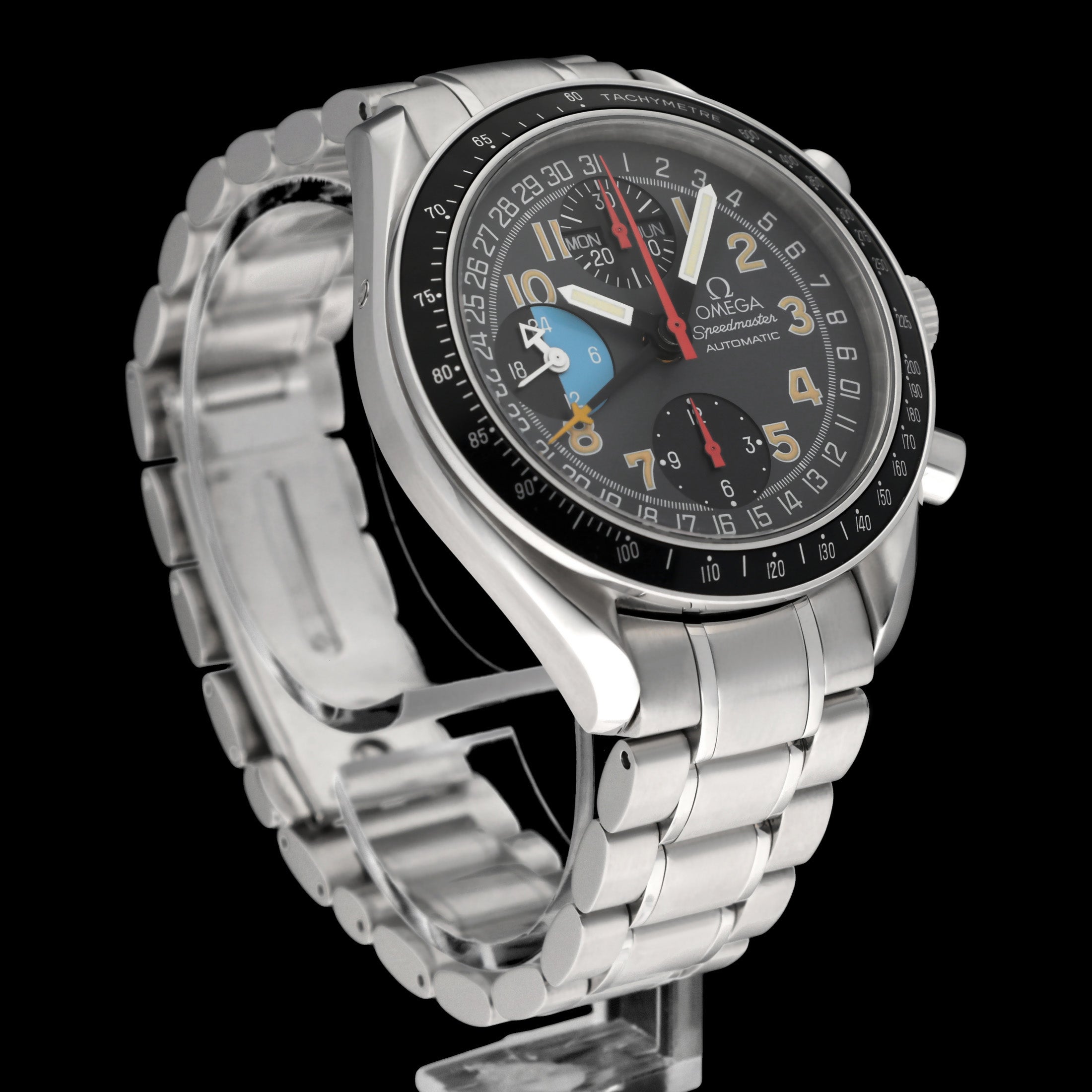 Omega Speedmaster Day Date 3520.53.00 - 1998 - Omega horloge - Omega kopen - Omega heren horloge - Trophies Watches