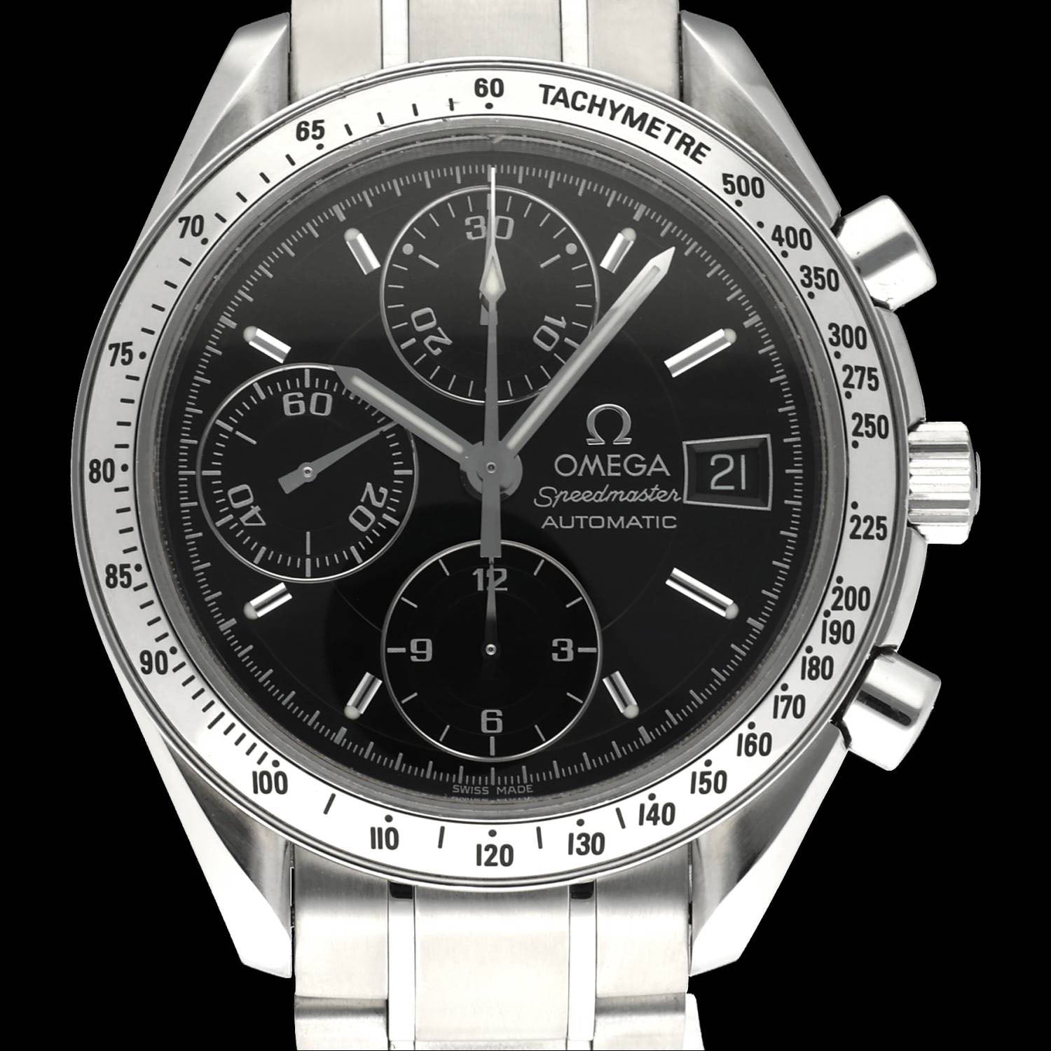 Omega Speedmaster 3513.50.00 - 2005 - Omega horloge - Omega kopen - Omega heren horloge - Trophies Watches