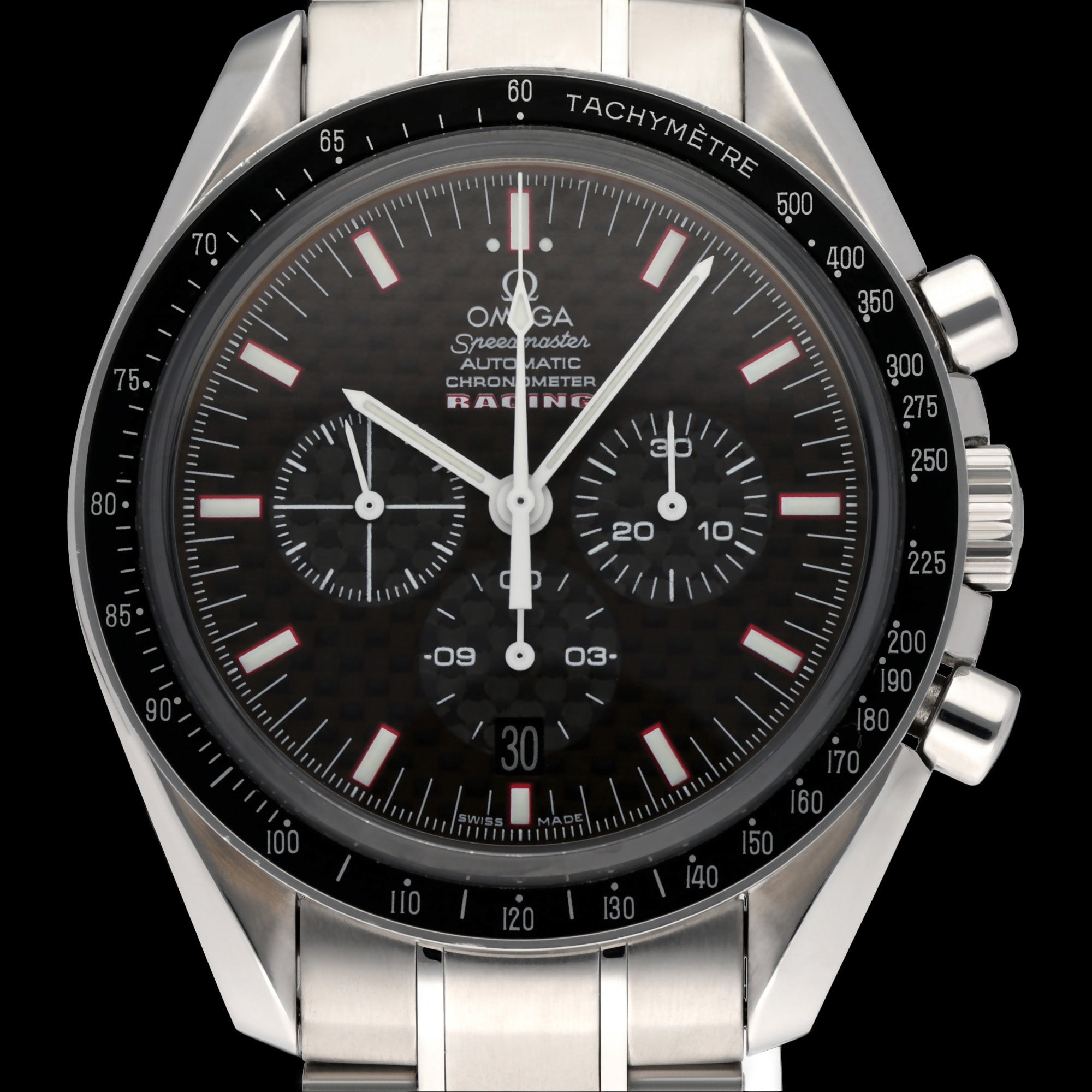 Omega Speedmaster Racing Chronograph 3552.59.00 - 2000 - Omega horloge - Omega kopen - Omega heren horloges - Trophies Watches