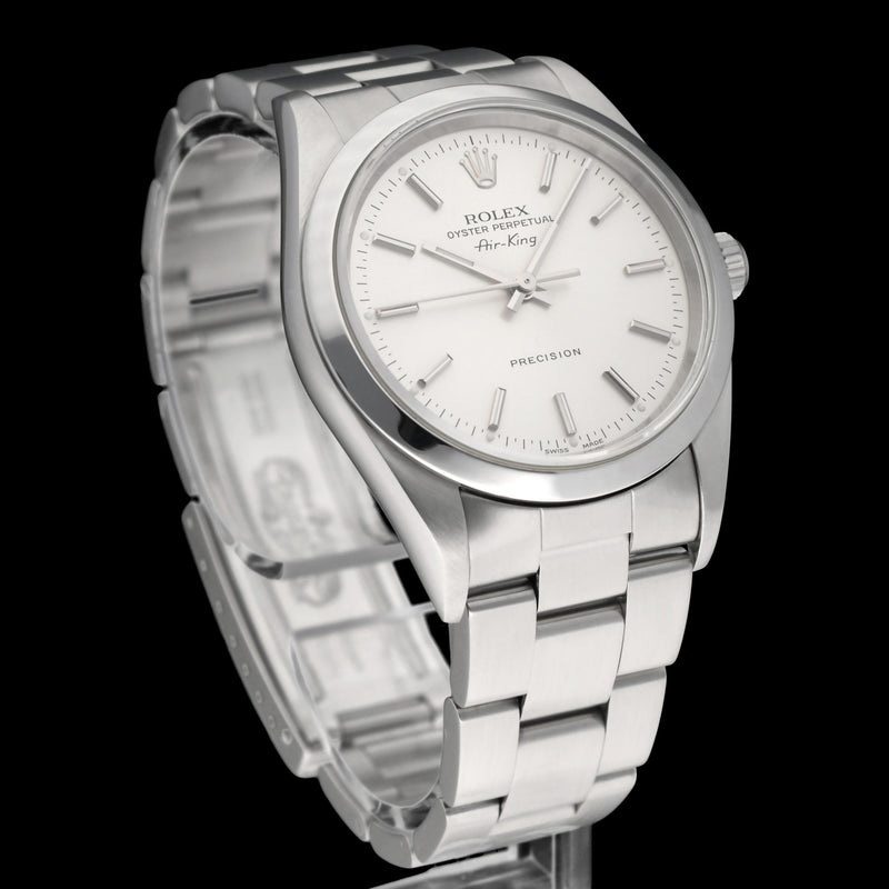 Rolex Air King Precision 14000 - 1999 - Rolex horloge - Rolex kopen - Rolex heren horloge - Trophies Watches