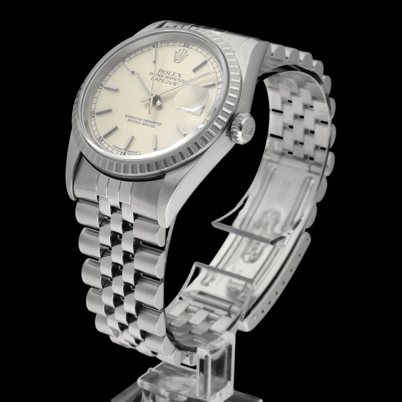 Rolex Datejust 16220 - 1993 - Rolex horloge - Rolex kopen - Rolex heren horloge - Trophies Watches