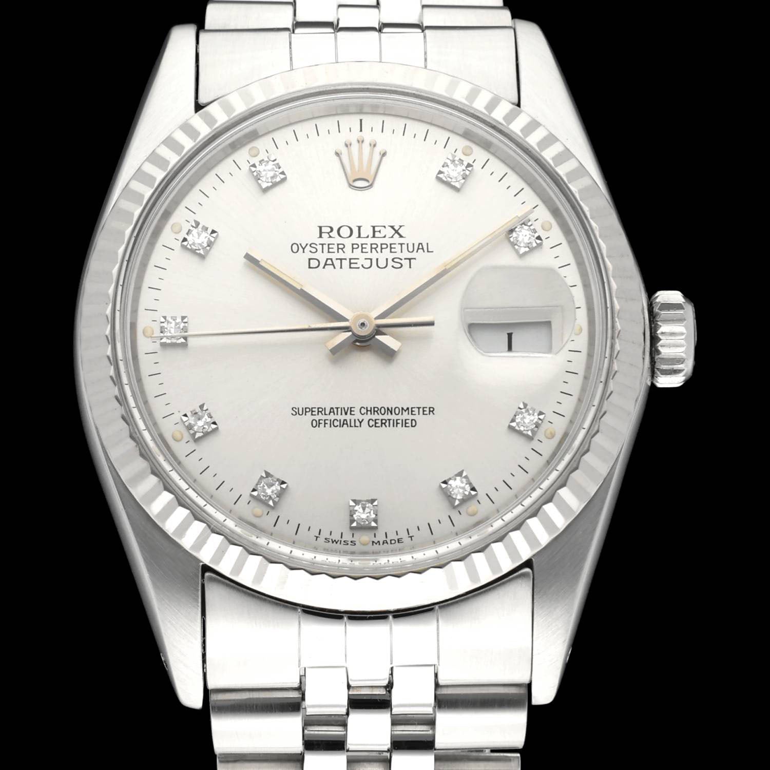 Rolex Datejust 16014G - 1985 - Rolex horloge - Rolex kopen - Rolex heren horloge - Trophies Watches