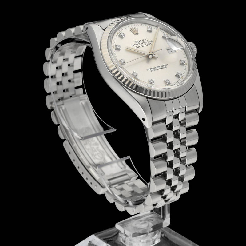 Rolex Datejust 16014G - 1985 - Rolex horloge - Rolex kopen - Rolex heren horloge - Trophies Watches