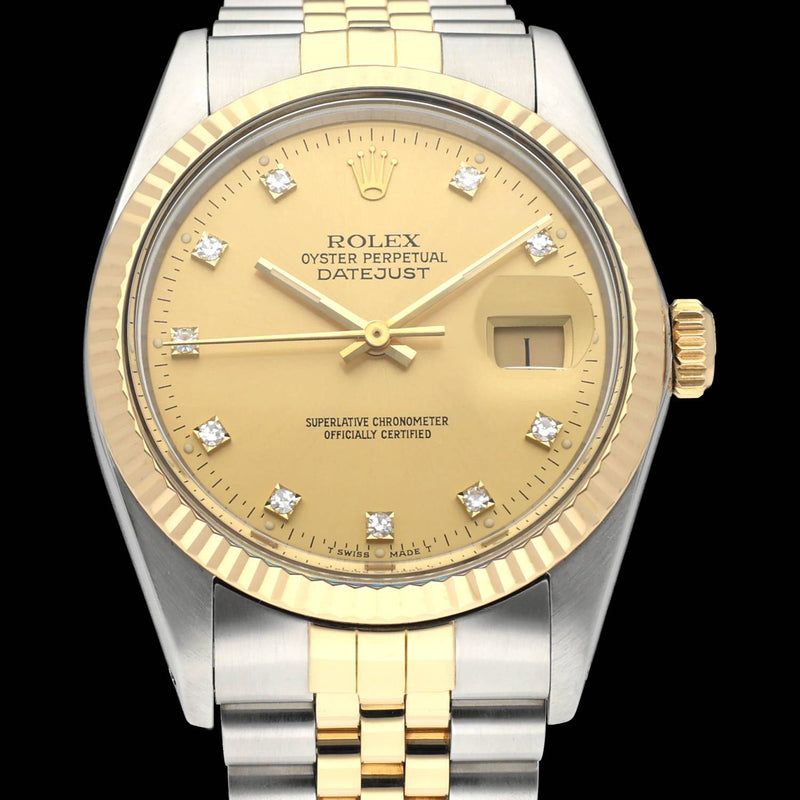 Rolex Datejust 16013G - 1987 - Rolex horloge - Rolex kopen - Rolex heren horloge - Trophies Watches