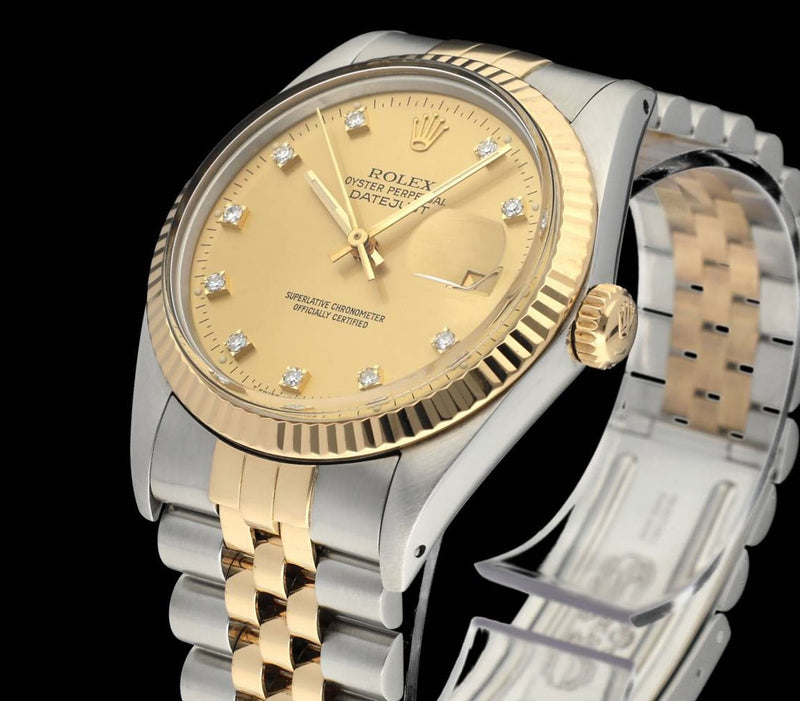 Rolex Datejust 16013G - 1987 - Rolex horloge - Rolex kopen - Rolex heren horloge - Trophies Watches