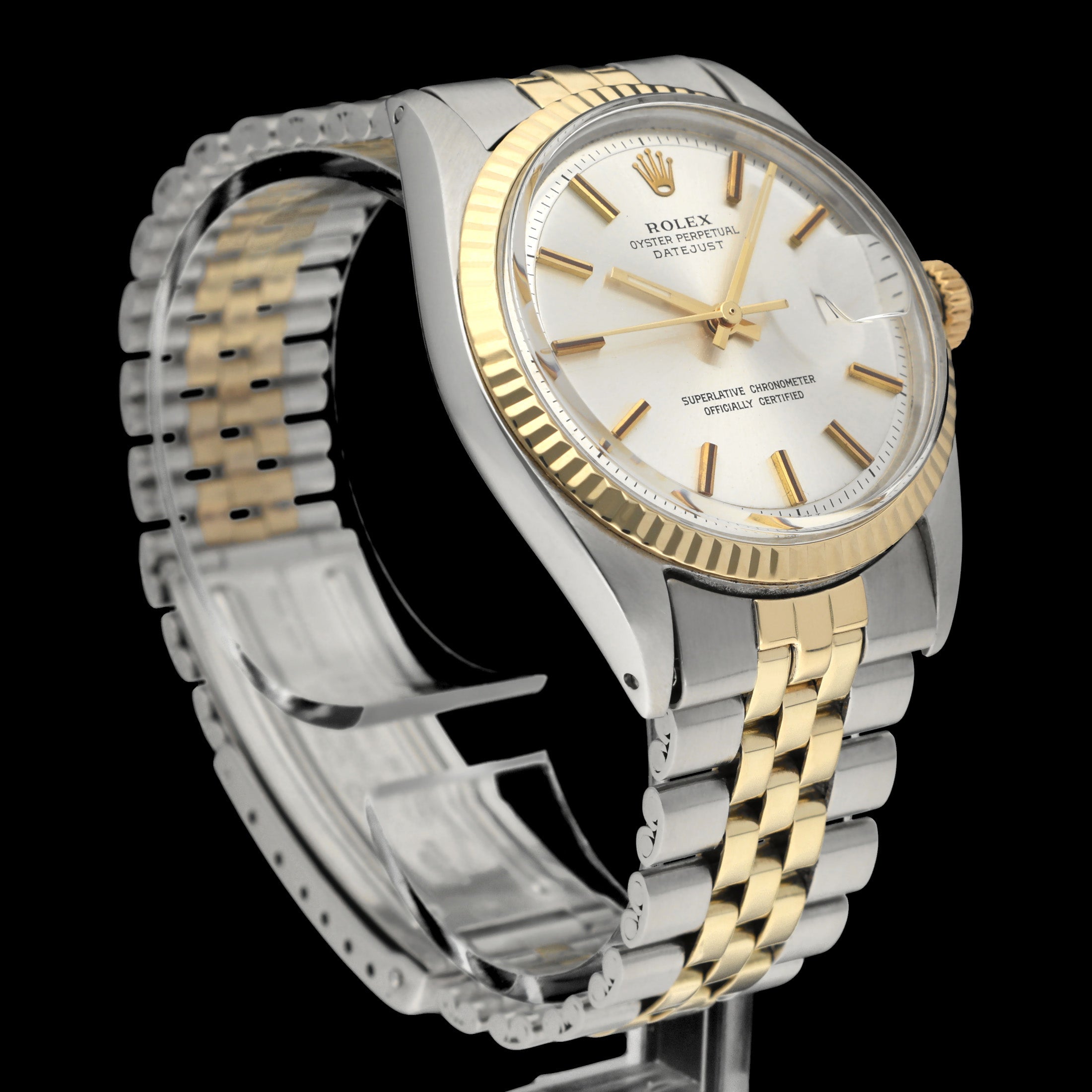 Rolex Datejust 1601 - 1969 - goud/staal - two/tone - Rolex horloge - Rolex kopen - Rolex heren horloge - Trophies Watches