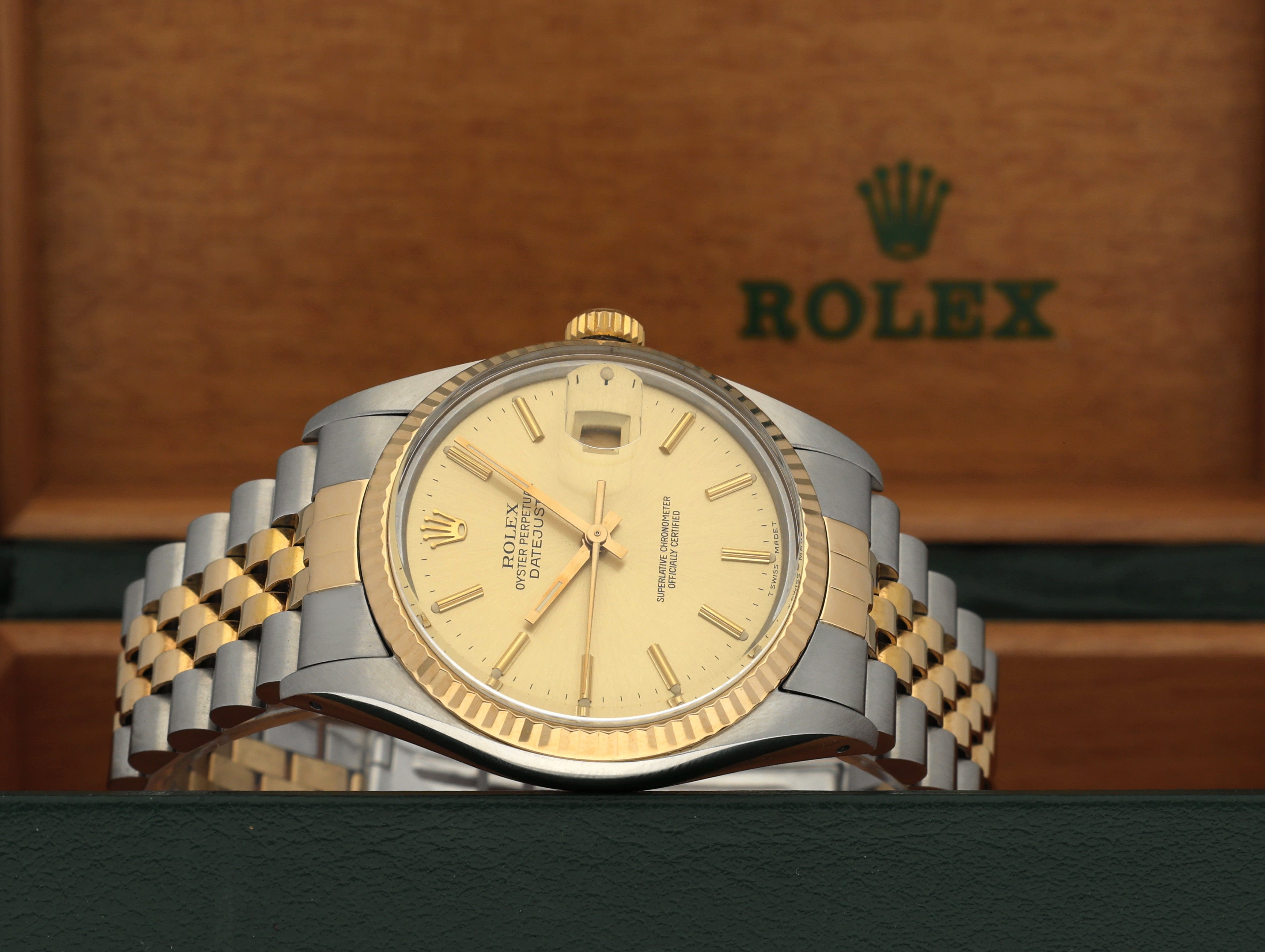 Rolex Datejust 16013 - 1985 - Rolex horloge - Rolex kopen - Rolex heren horloge - Trophies Watches