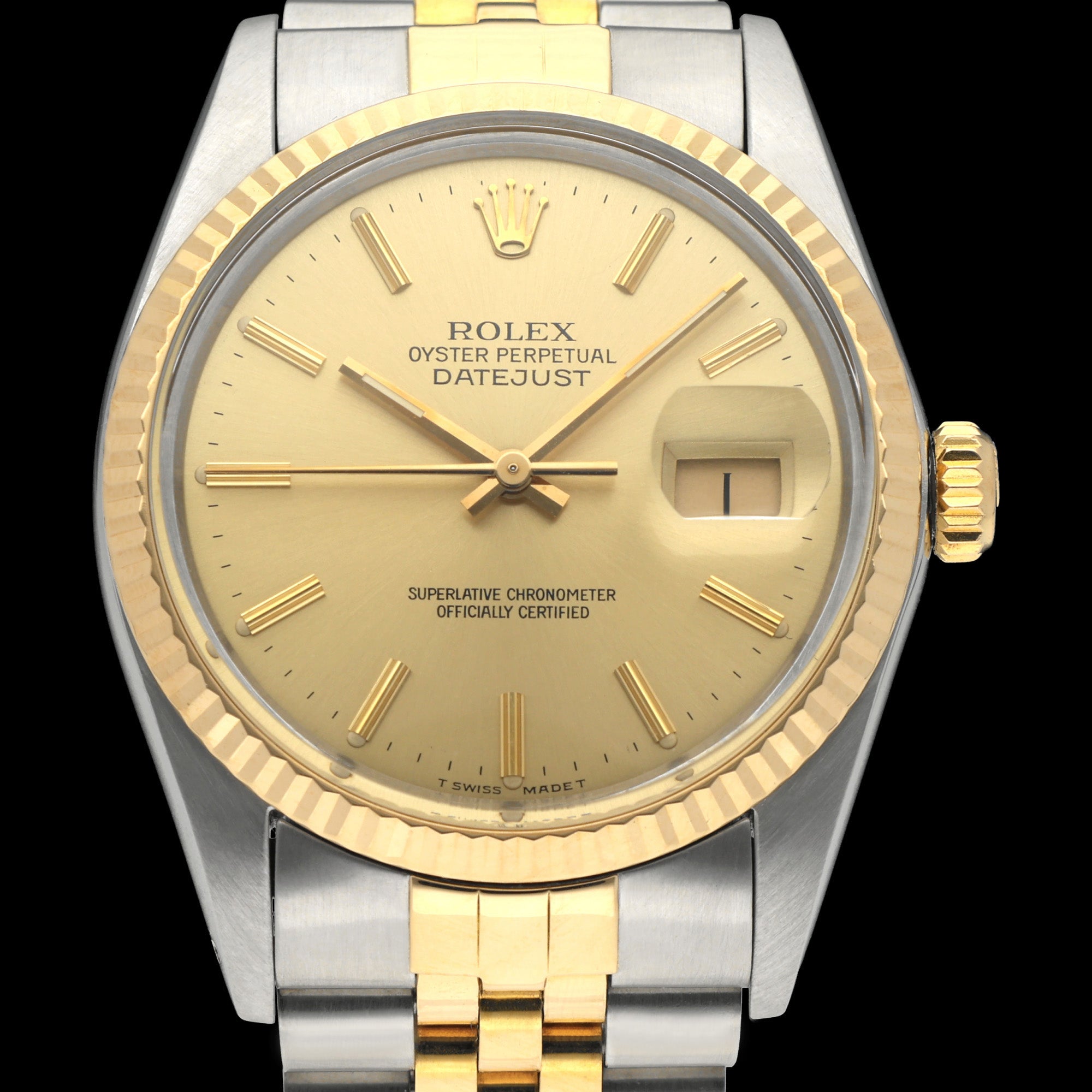 Rolex Datejust 16013 - 1985 - Rolex horloge - Rolex kopen - Rolex heren horloge - Trophies Watches