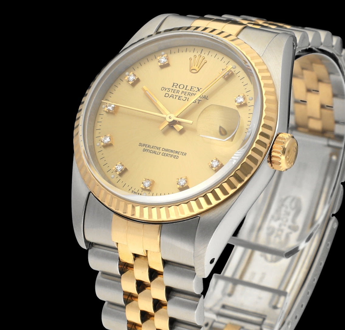 Rolex Datejust 16233G - 1991 - Rolex horloge - Rolex kopen - Rolex heren horloge - Trophies Watches