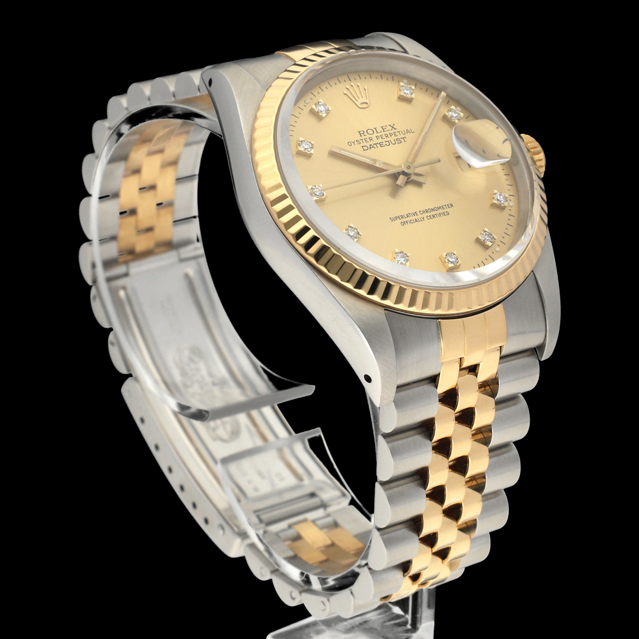 Rolex Datejust 16233G - 1990 - Rolex horloge - Rolex kopen - Rolex heren horloge - Trophies Watches