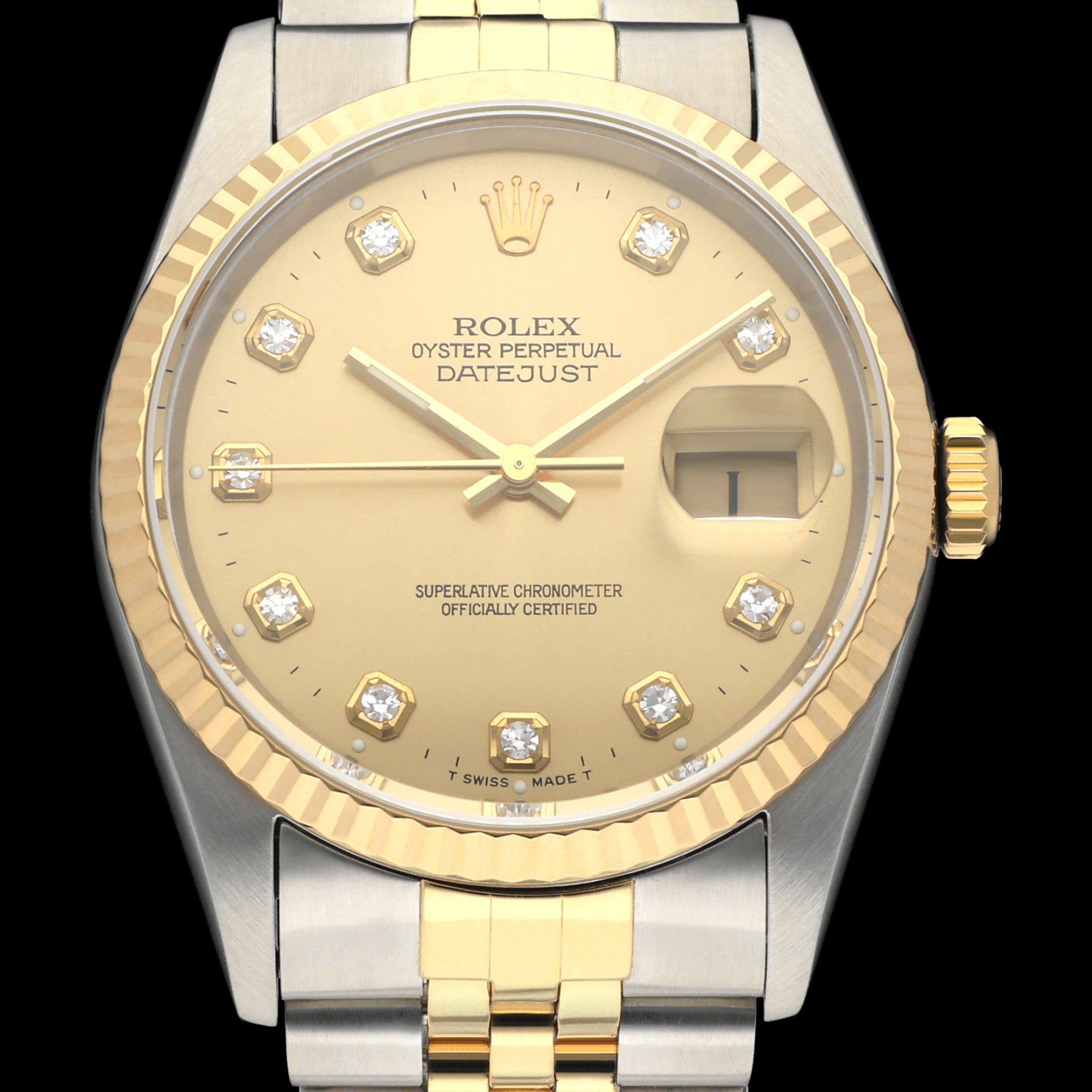 Rolex Datejust 16233G - 1995 - Rolex horloge - Rolex kopen - Rolex heren horloge - Trophies Watches